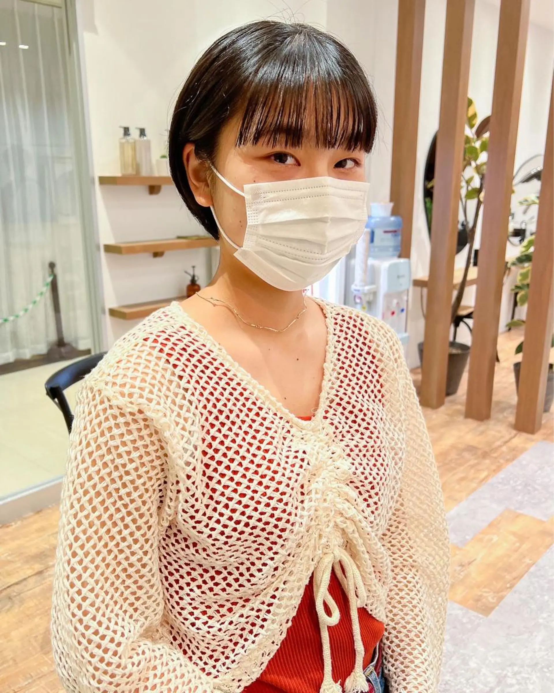 ショート 韓国風デザイン 💐MIZUKI💐のヘアスタイル