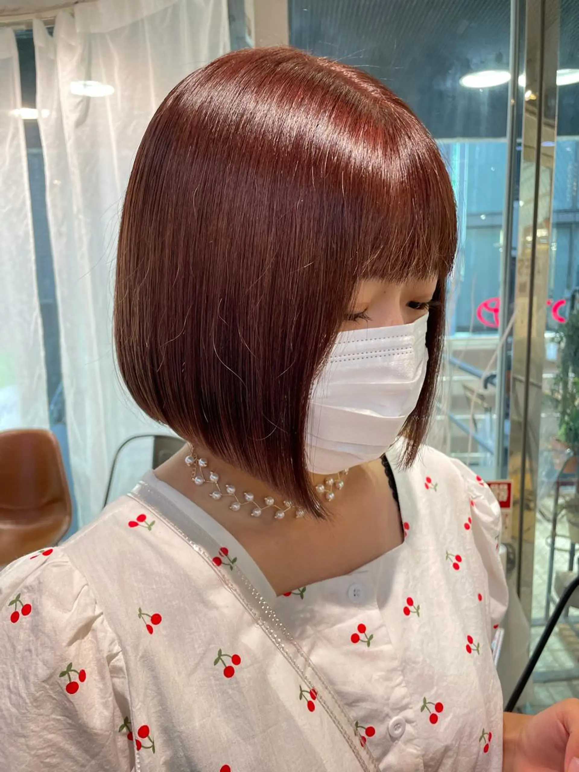 ミディアム カット イザワ アヤ🐇のヘアスタイル