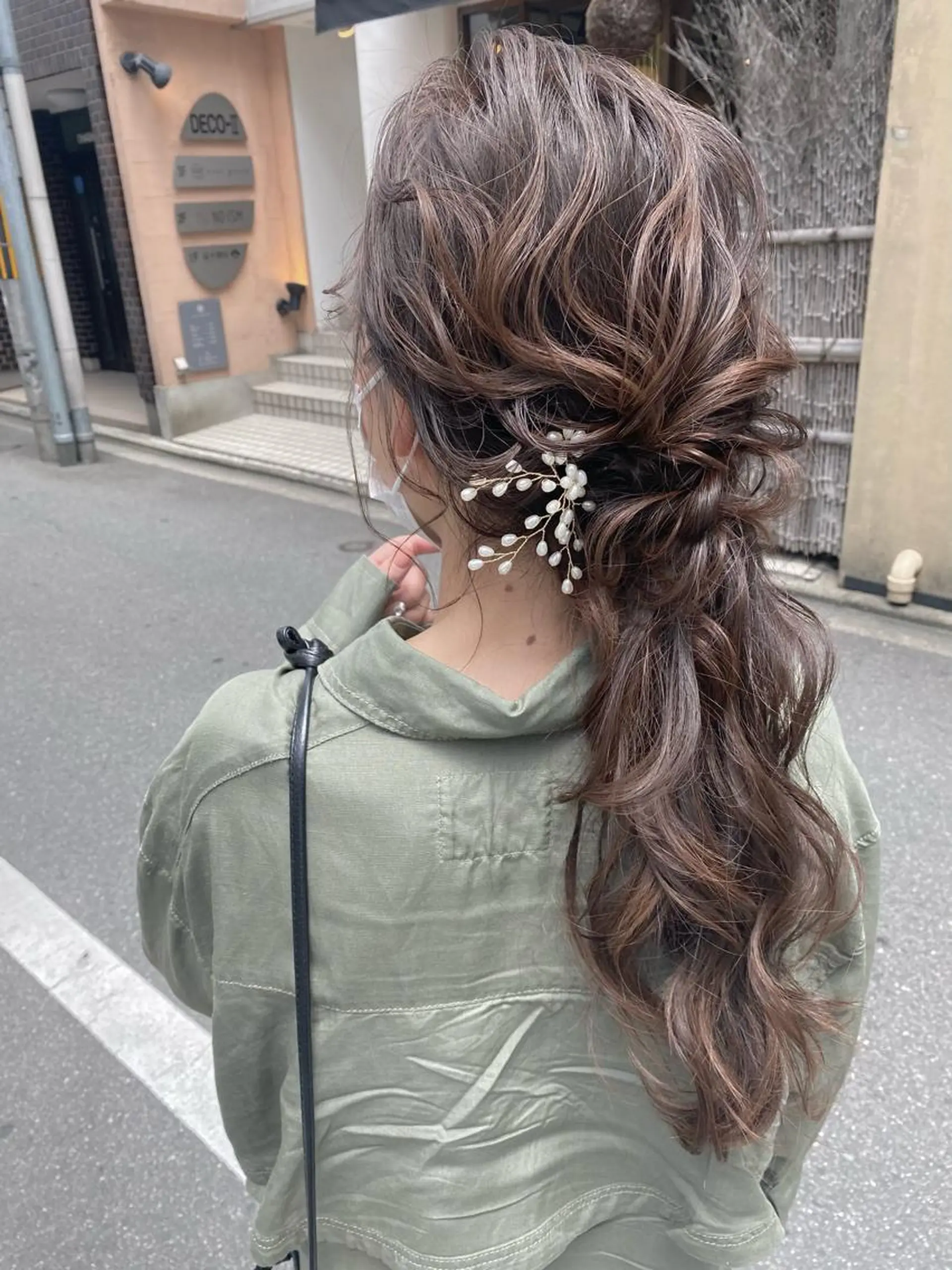 ロング ヘアアレンジ ヘアセット エクステ＆ヘアセット Milaのヘアスタイル
