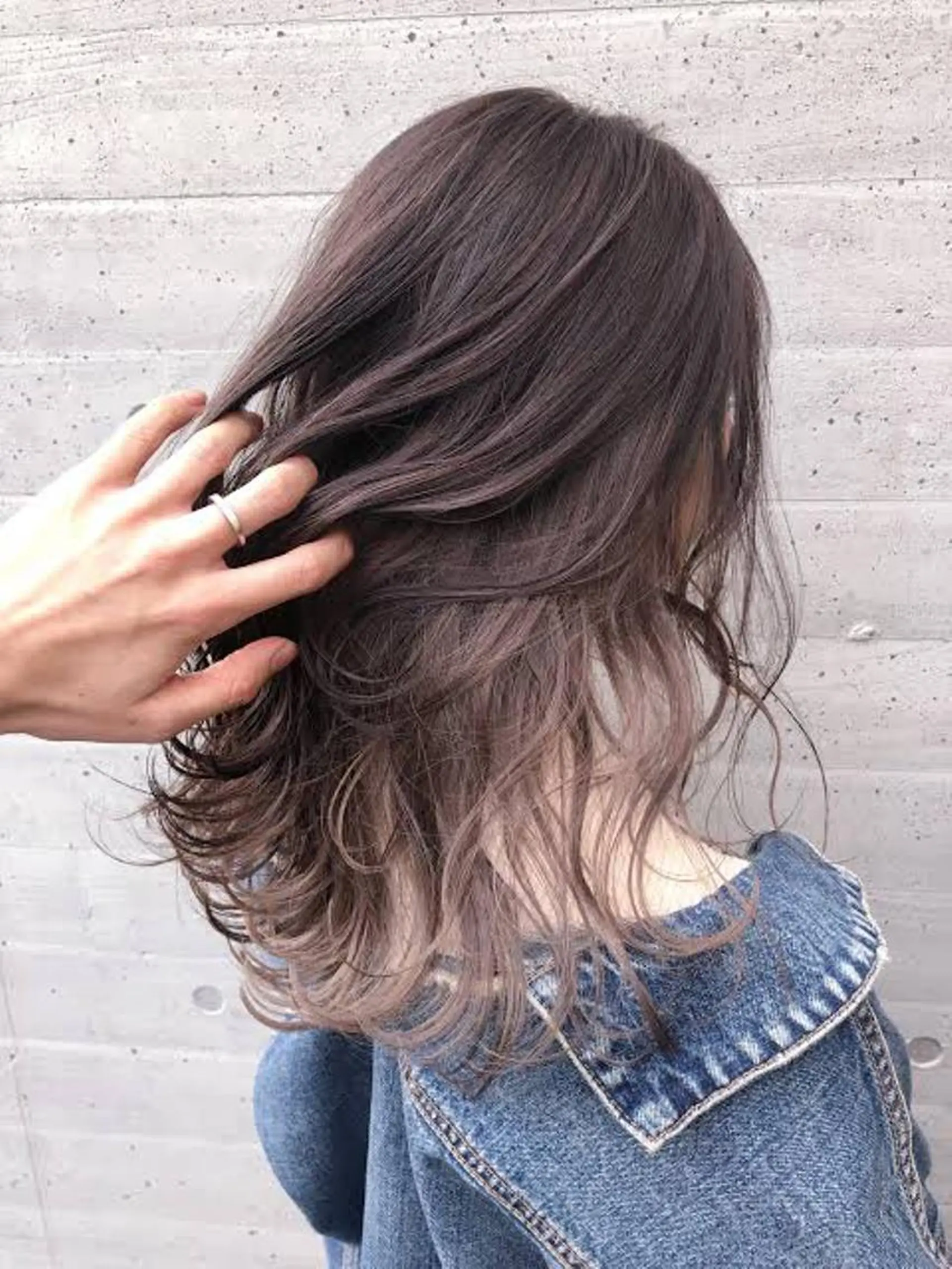 ロング カラー 小沼采唯👧🏼 海好きオヌちゃんのヘアスタイル