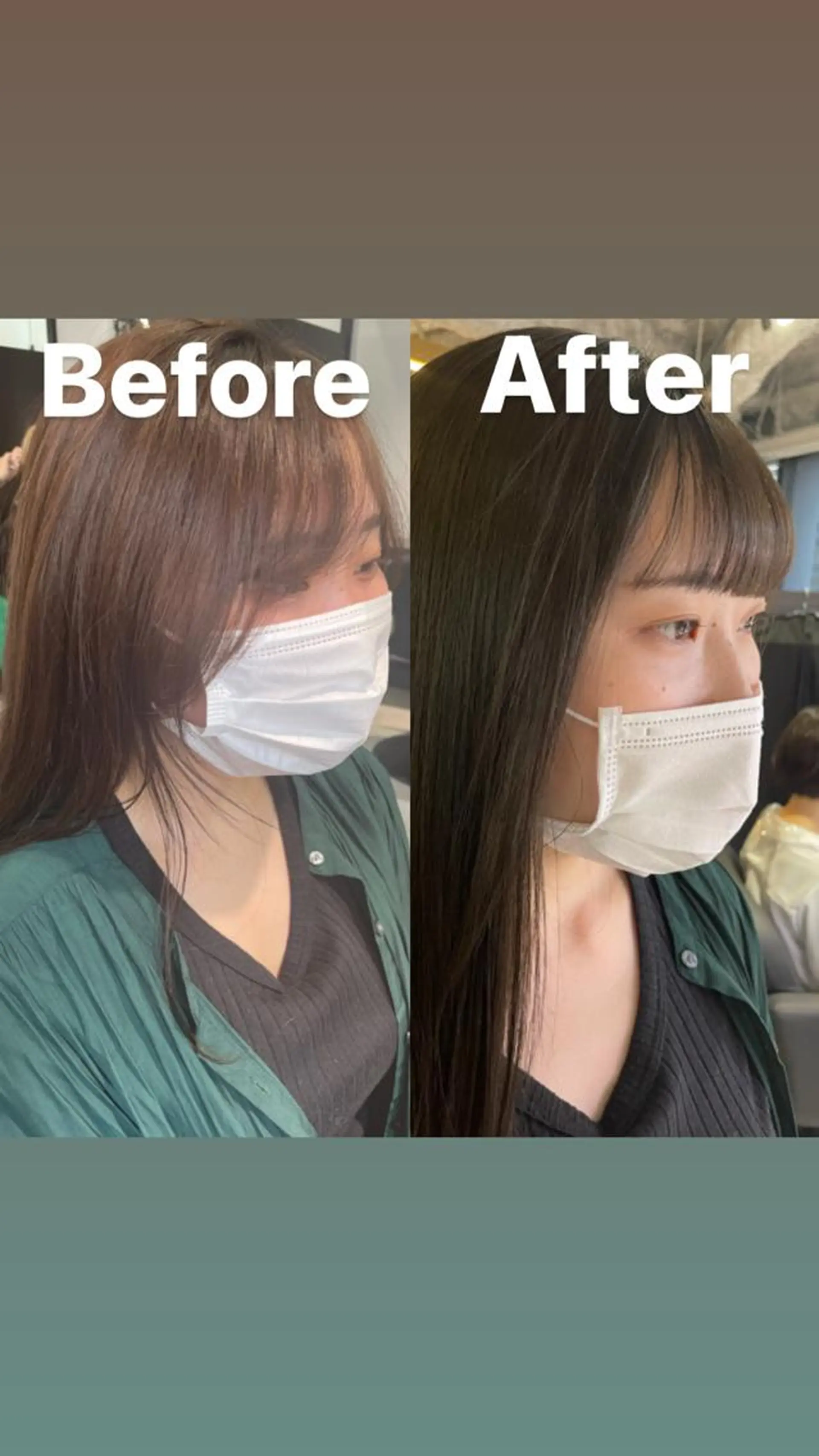 ロング One By The Ect所属・ショート/脱白髪染め ☆宇﨑悠実のヘアスタイル