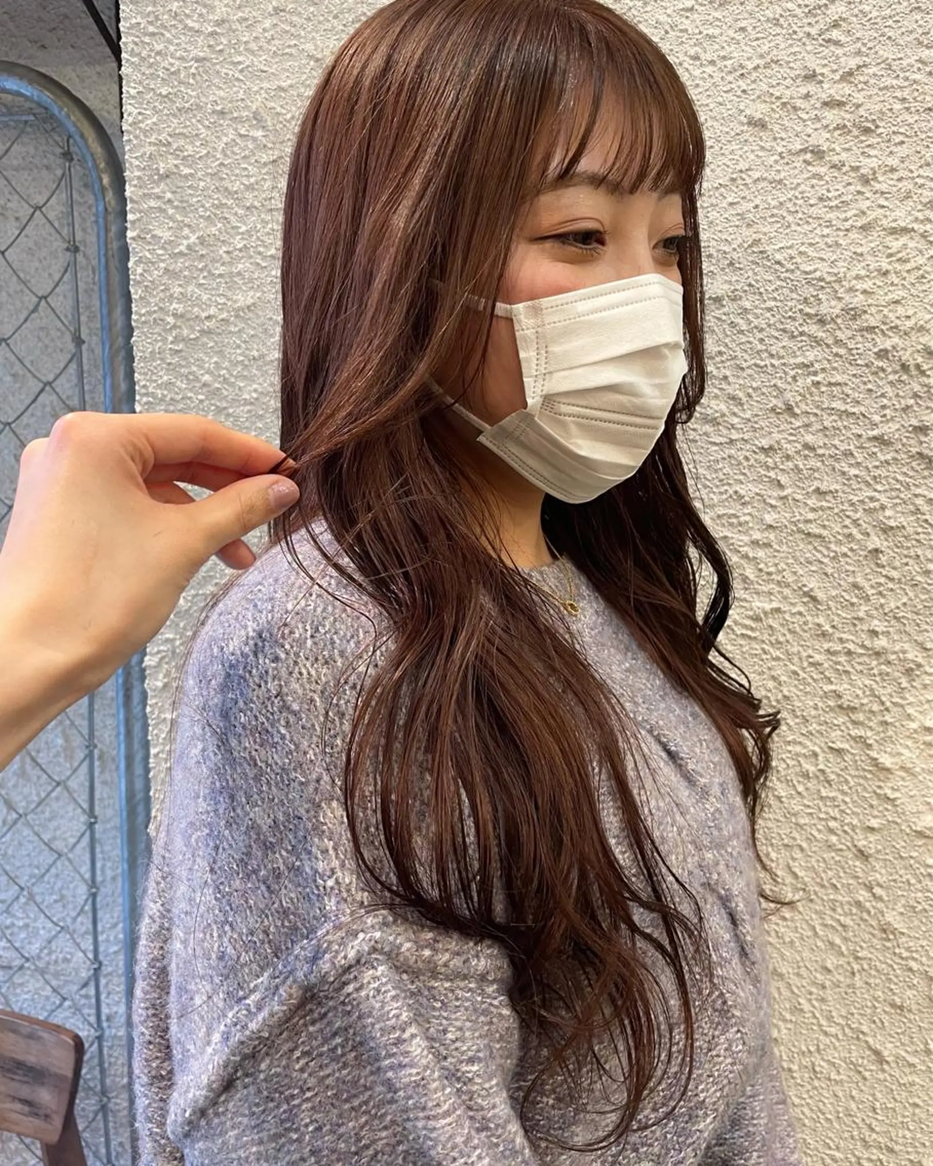 ロング カラー カット ヘアカラー トリートメント TO C所属・柔らか透明感ヘア🌙 RIONAのヘアスタイル