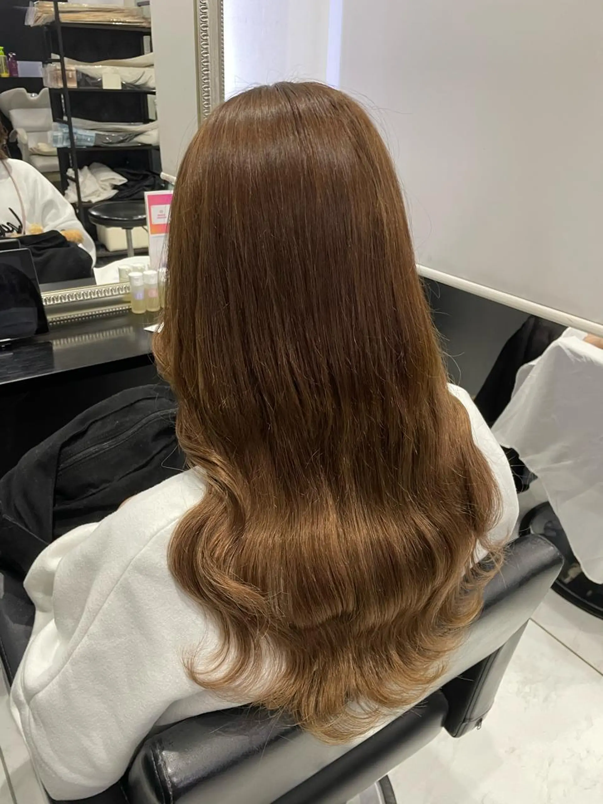 ロング ヘアカラー トリートメント エクステ \RINA🐾/ ジェルムのヘアスタイル