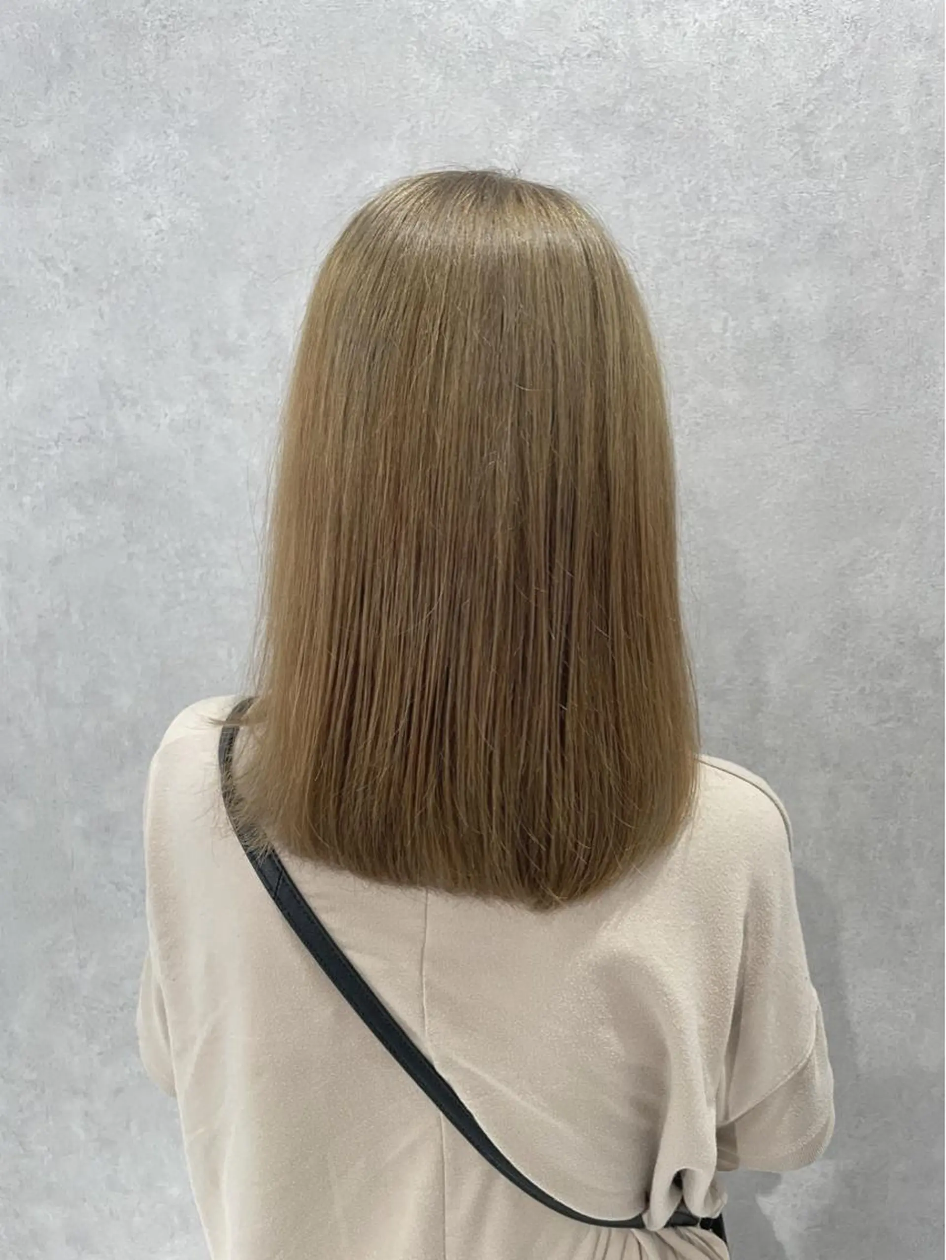 ミディアム カラー パーマ ヘアアレンジ メンズ キッズ ネイル マツエク・マツパ アイブロウ 髪質改善 トリートメント ヘアカラー Leyシェアサロン所属・KenIchi施術者 1%未満ドライカットのヘアスタイル