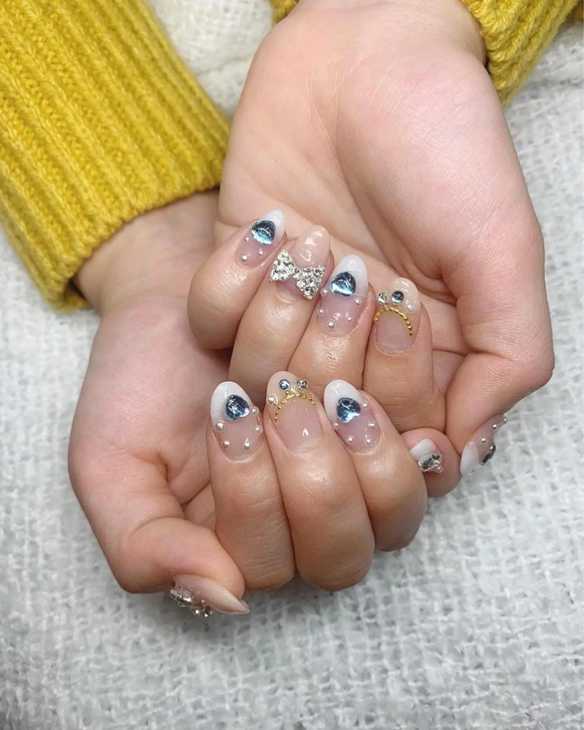 ネイル スカルプネイル *･*MIMnail *･゜ﾟ･*:･*のネイルデザイン