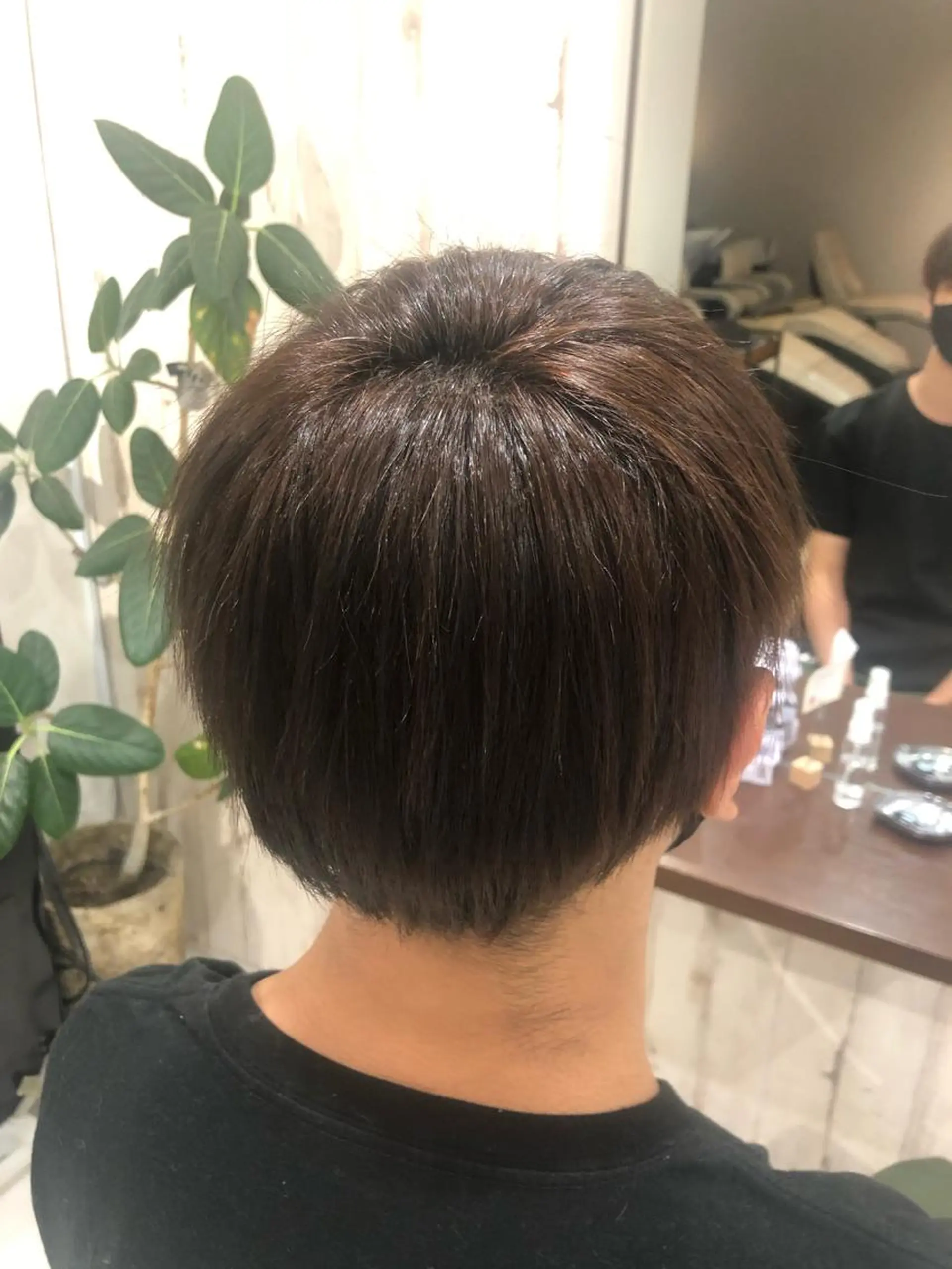 メンズ 縮毛矯正 トリートメント 山崎 和花のヘアスタイル