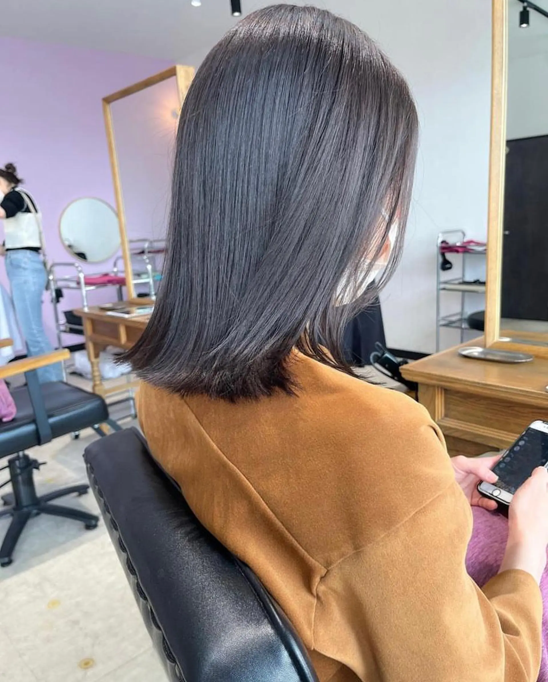 ミディアム カラー MATTY yoshika 🐻のヘアスタイル