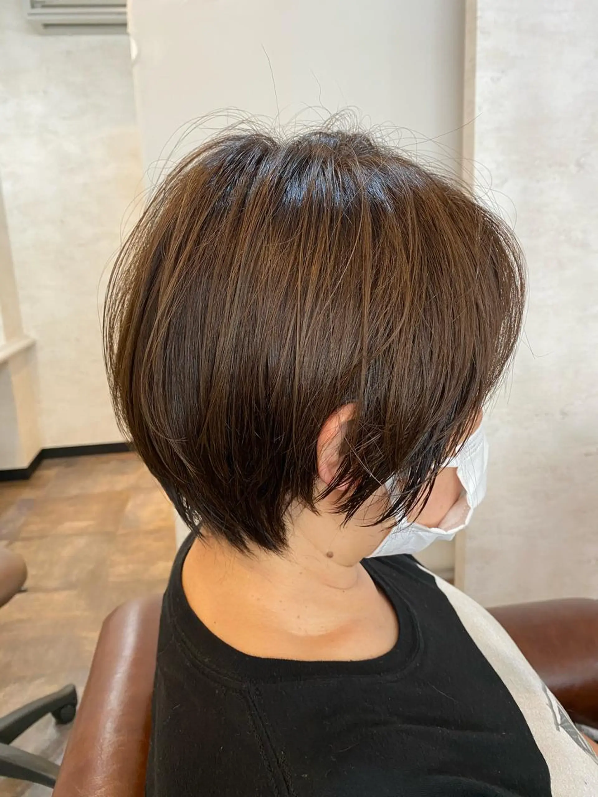 ショート カット ヘアカラー トリートメント エリュ所属・⭐️ショート⭐️美髪 矯正⭐️水口陸のヘアスタイル