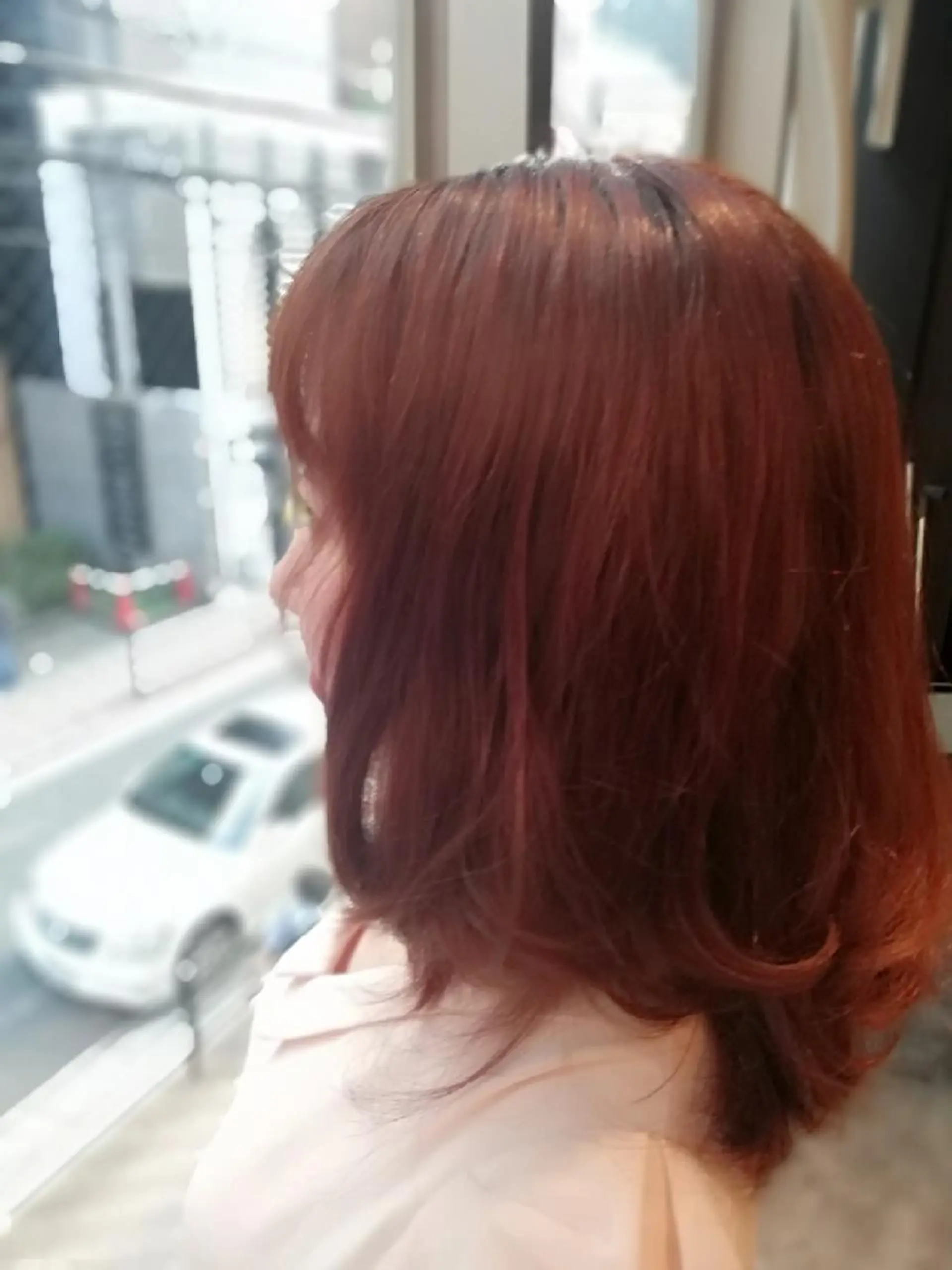 カラー セミロング Felice 所属・ショート. ボブヘア専門店のヘアスタイル