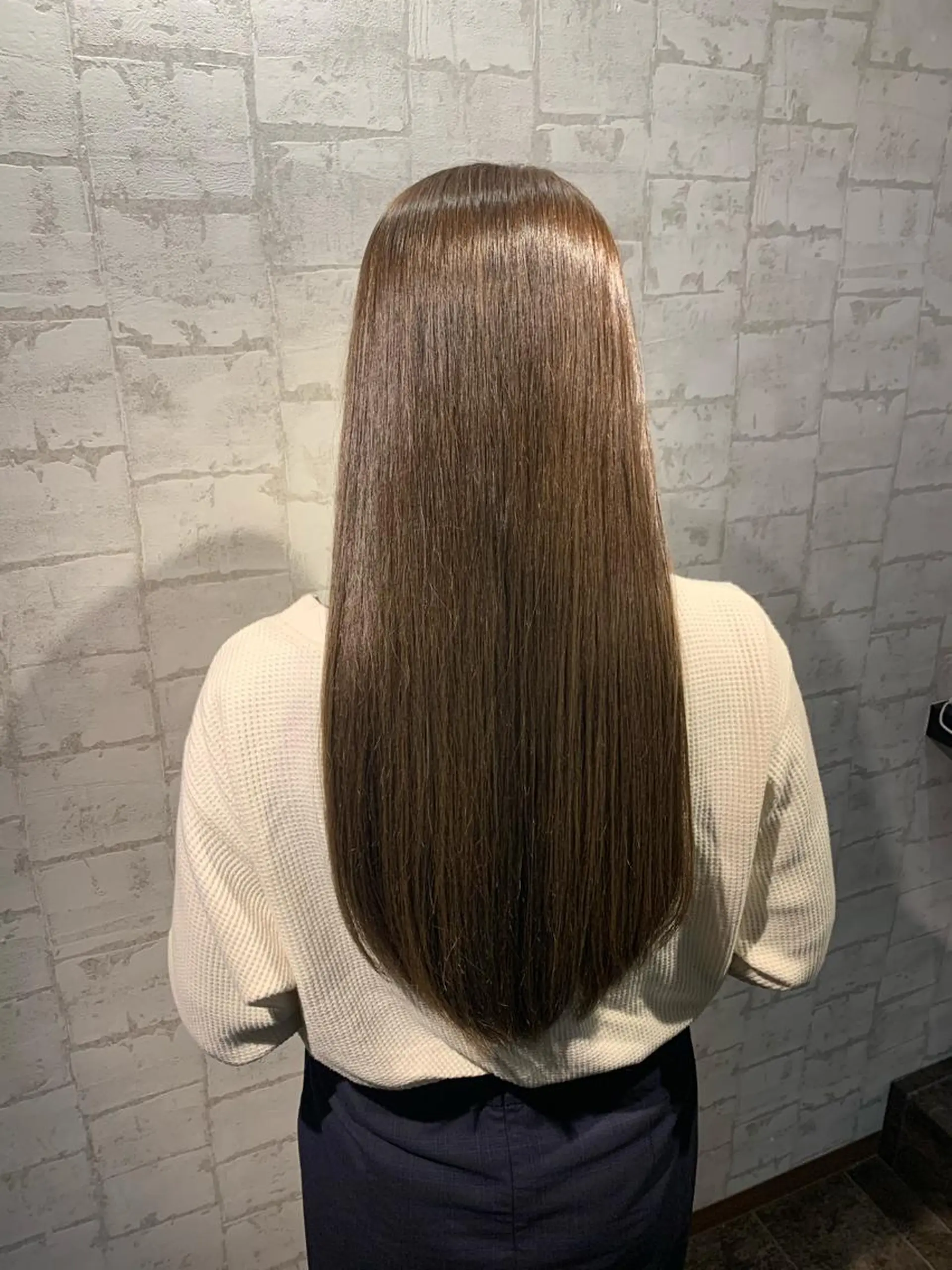 ロング カラー ヘアカラー トリートメント 船津武俊 フナツタケトシのヘアスタイル