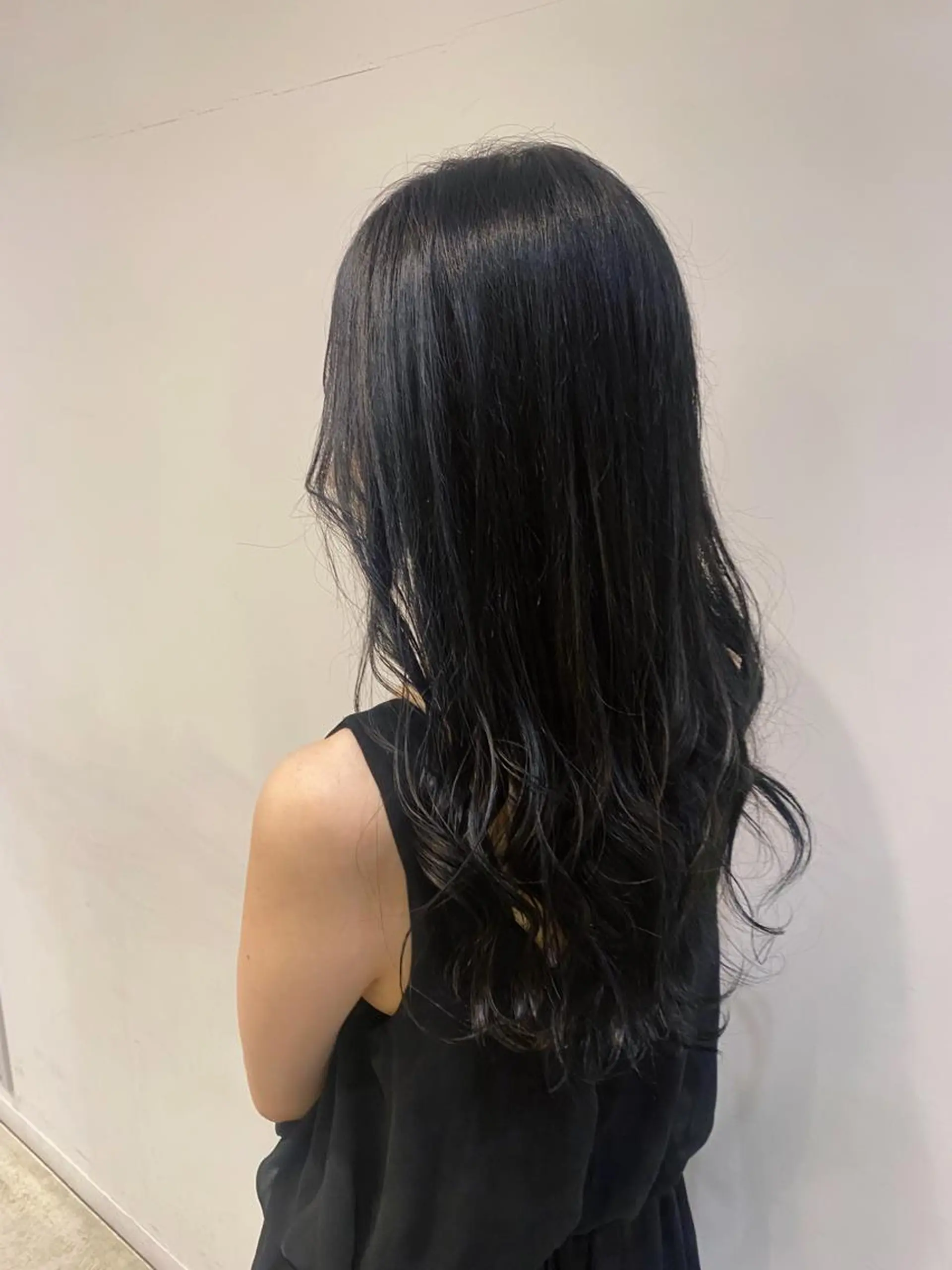 ロング カラー 頭皮につけないカラー /白髪ぼかし/実加永のヘアスタイル