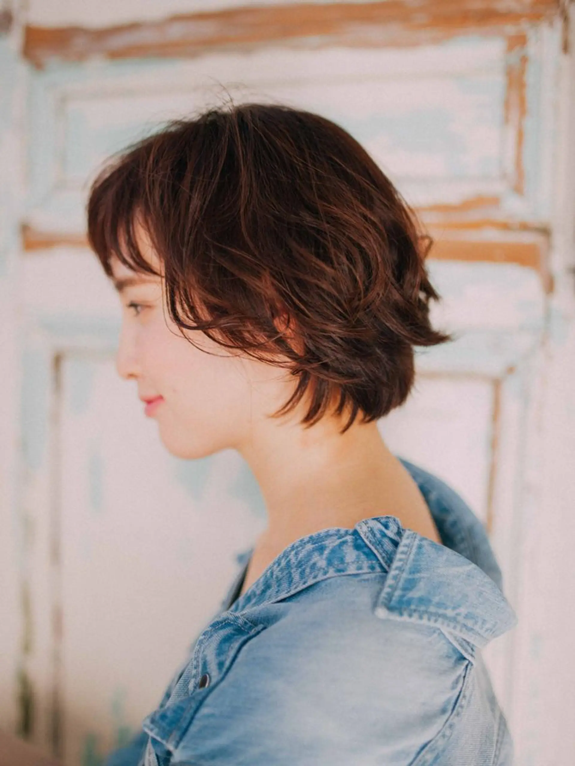 ショート カラー 池袋センターパート No.1 裕大のヘアスタイル