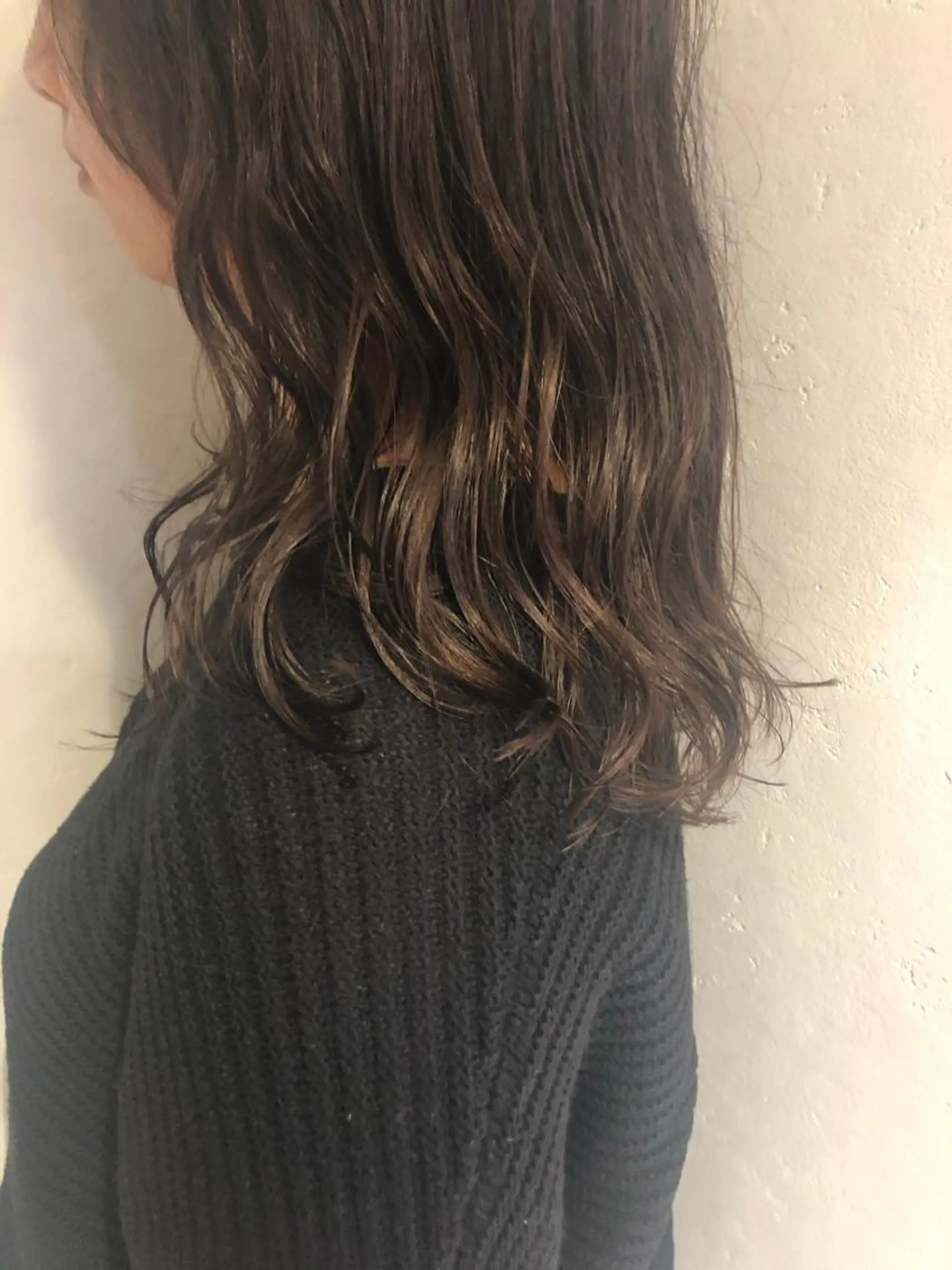 ロング パーマ bococa りんのヘアスタイル