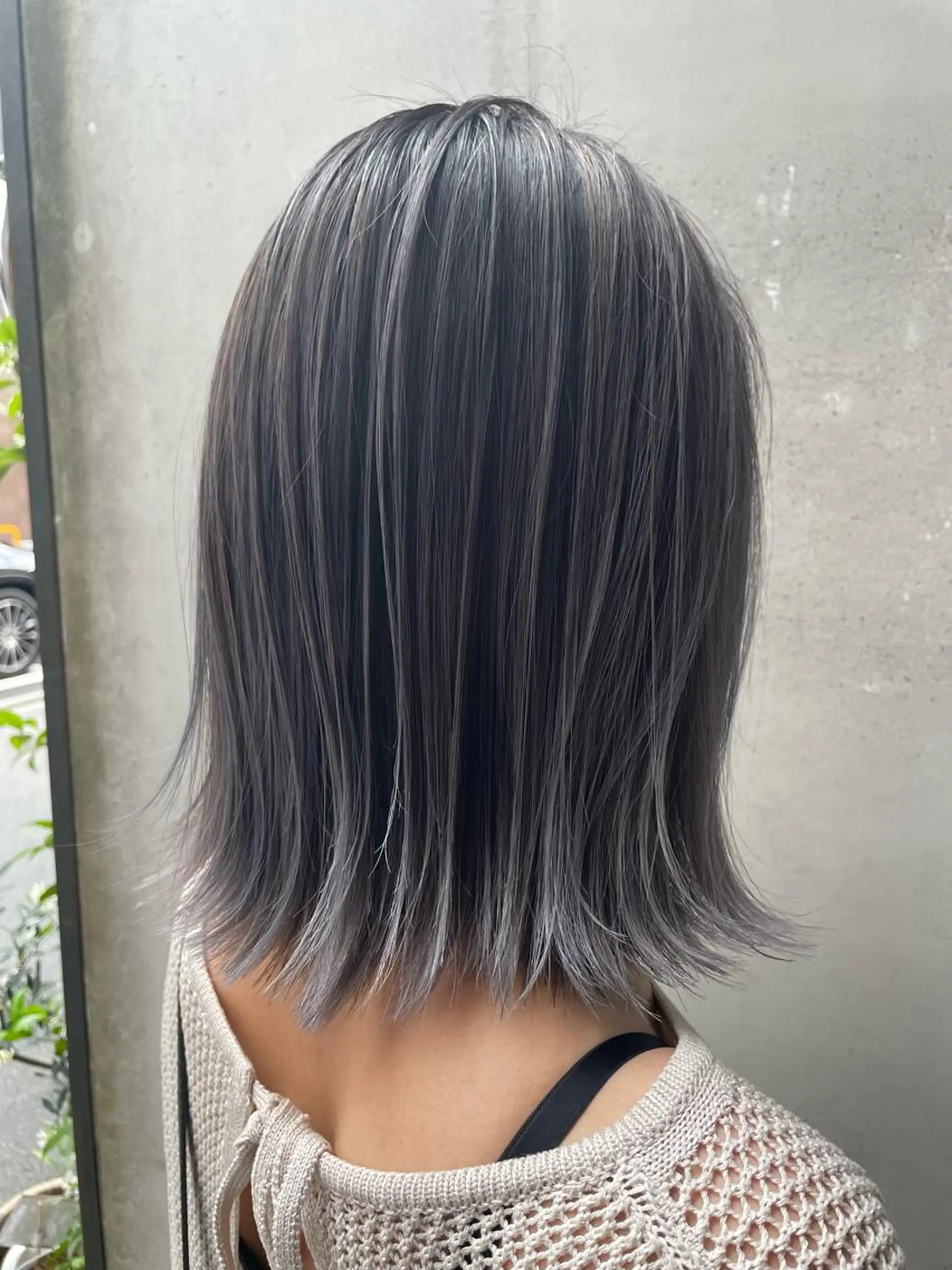 ショート カラー バレイヤージュ レイヤーカット ヘアカラー 京都美容師 塩のヘアスタイル