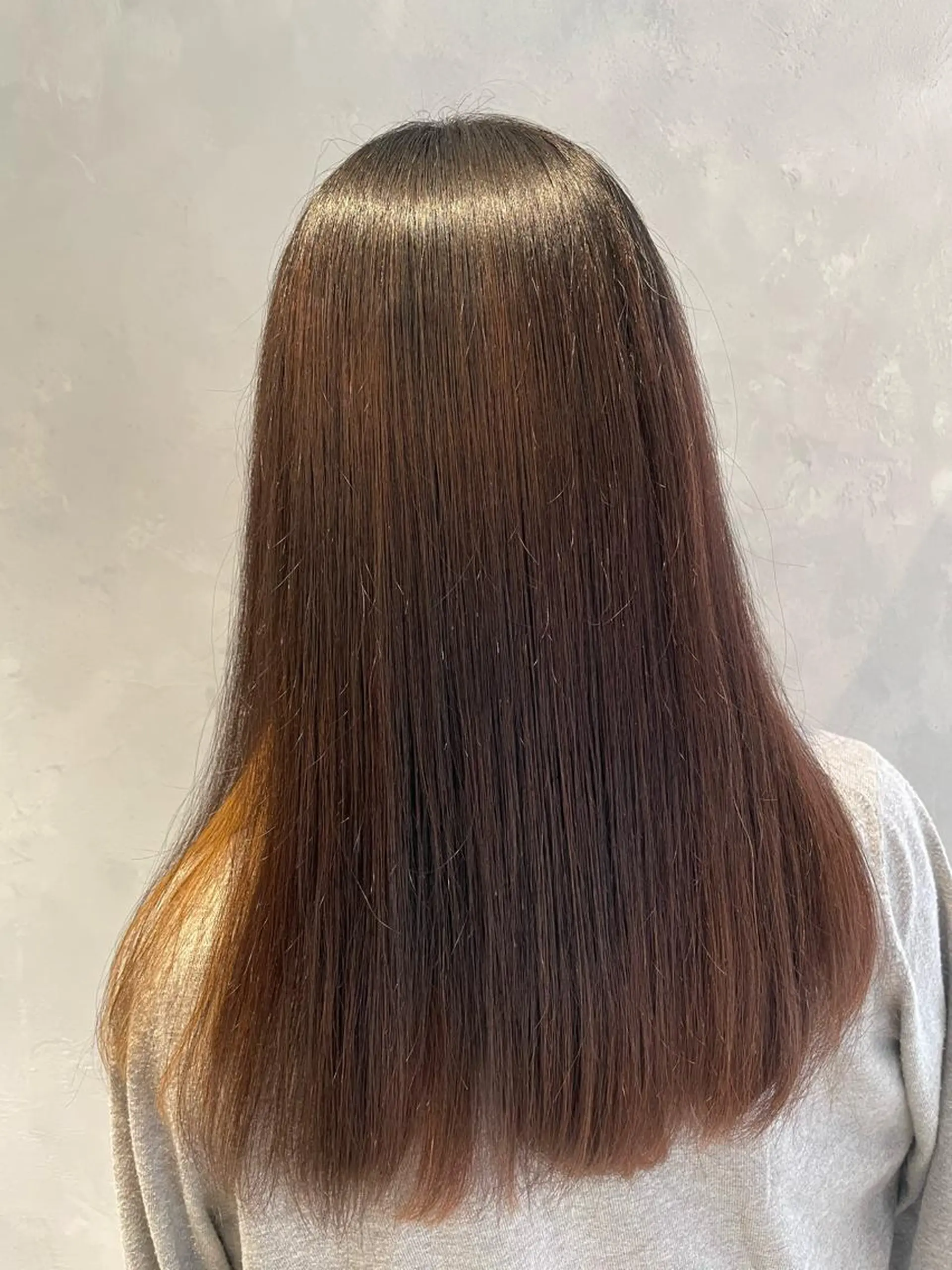 ロング 髪質改善ストレート アオヤギのヘアスタイル