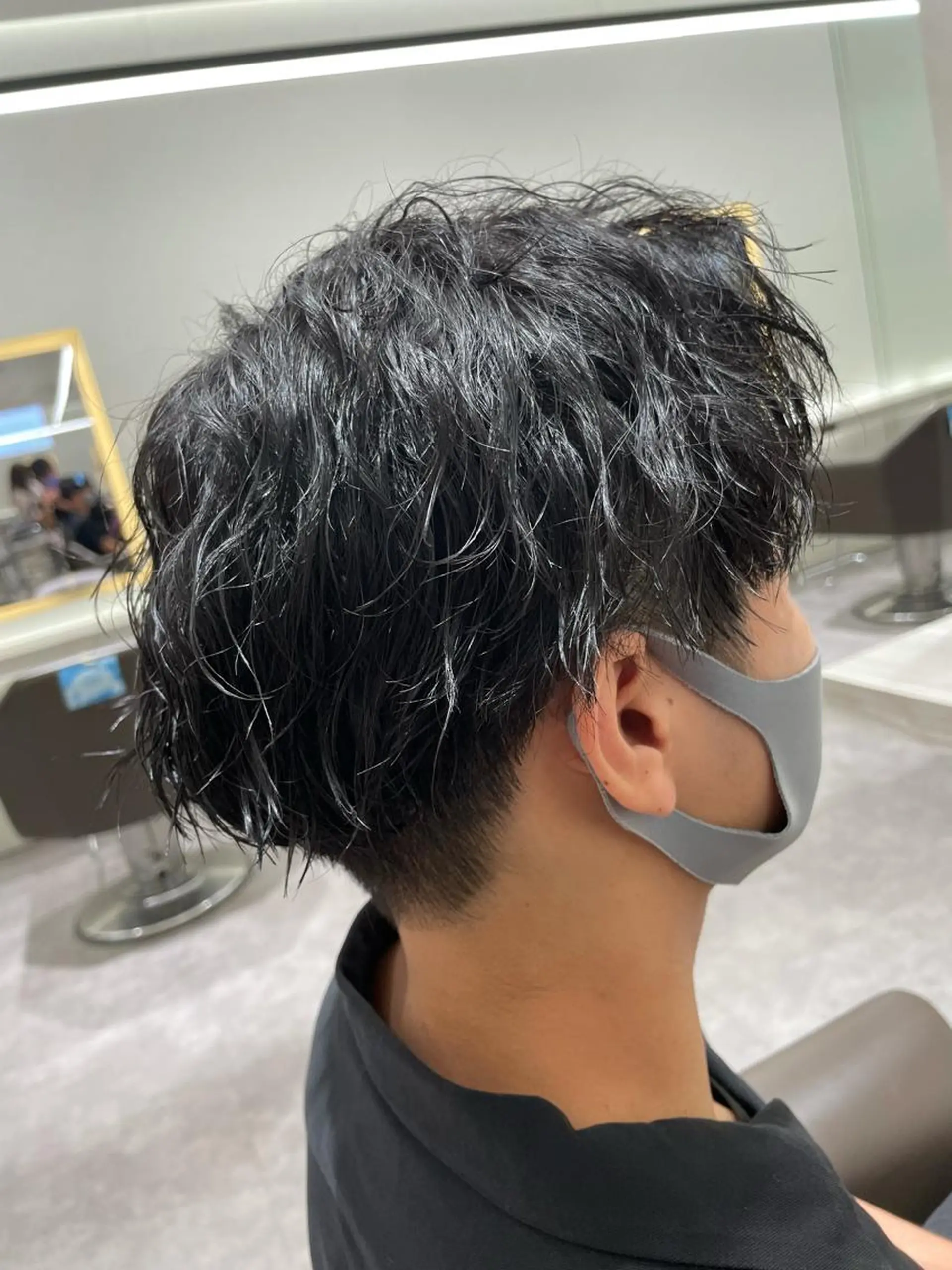 パーマ メンズ カット メンズ特化店長✨ 9/8空き◎岡本一真のヘアスタイル