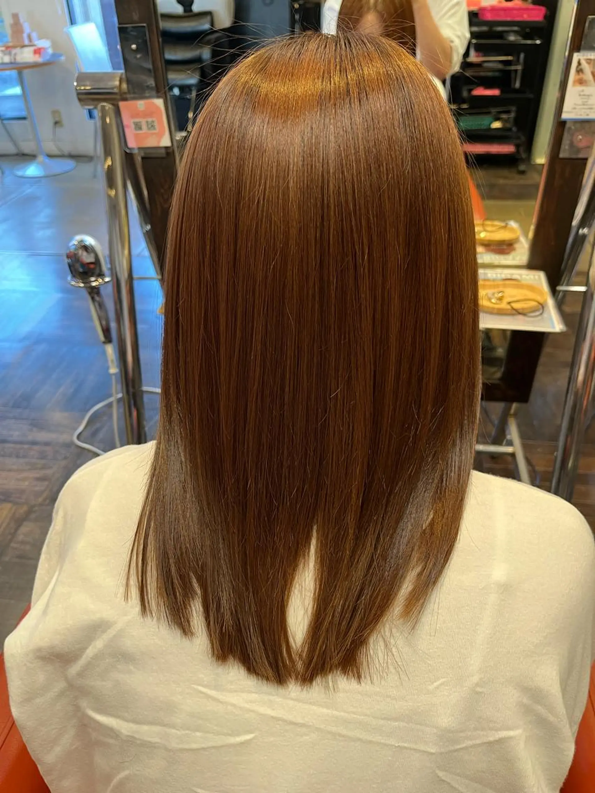 ミディアム ヘアカラー トリートメント AVANCE西田辺店所属・合志宗真/阿倍野/ 店長/髪質改善のヘアスタイル
