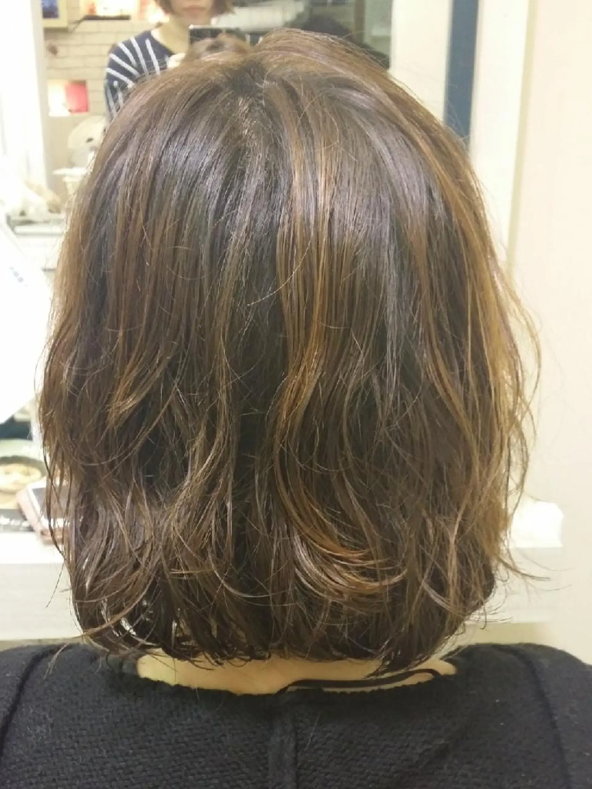 パーマ ミディアム 佐藤 はづきのマツエク・マツパデザイン