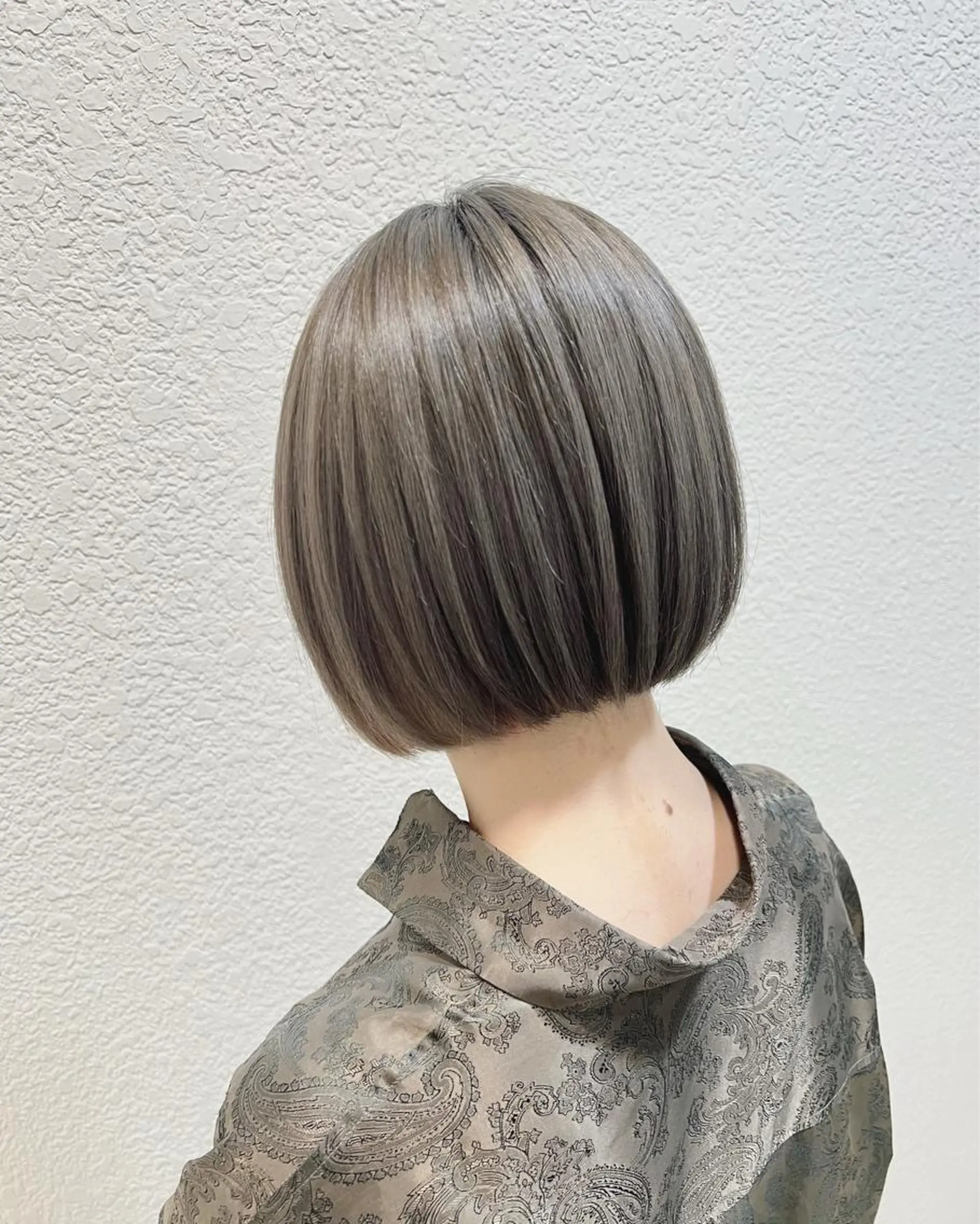 ショート 切りっぱなしボブ ボブ 🎴イトウユウ🎴 #話さない美容師のヘアスタイル