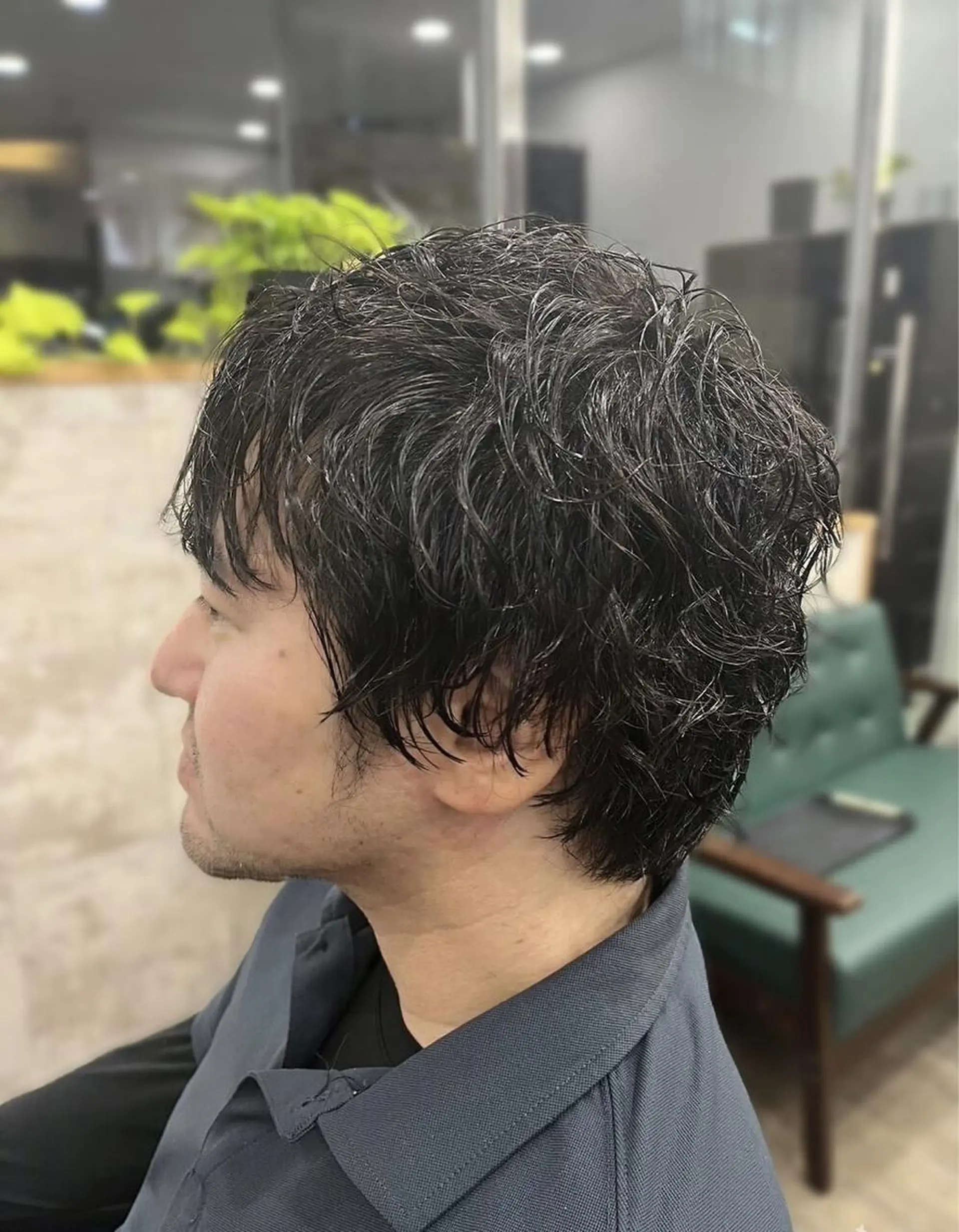 パーマ メンズ 薮内 香保里のヘアスタイル