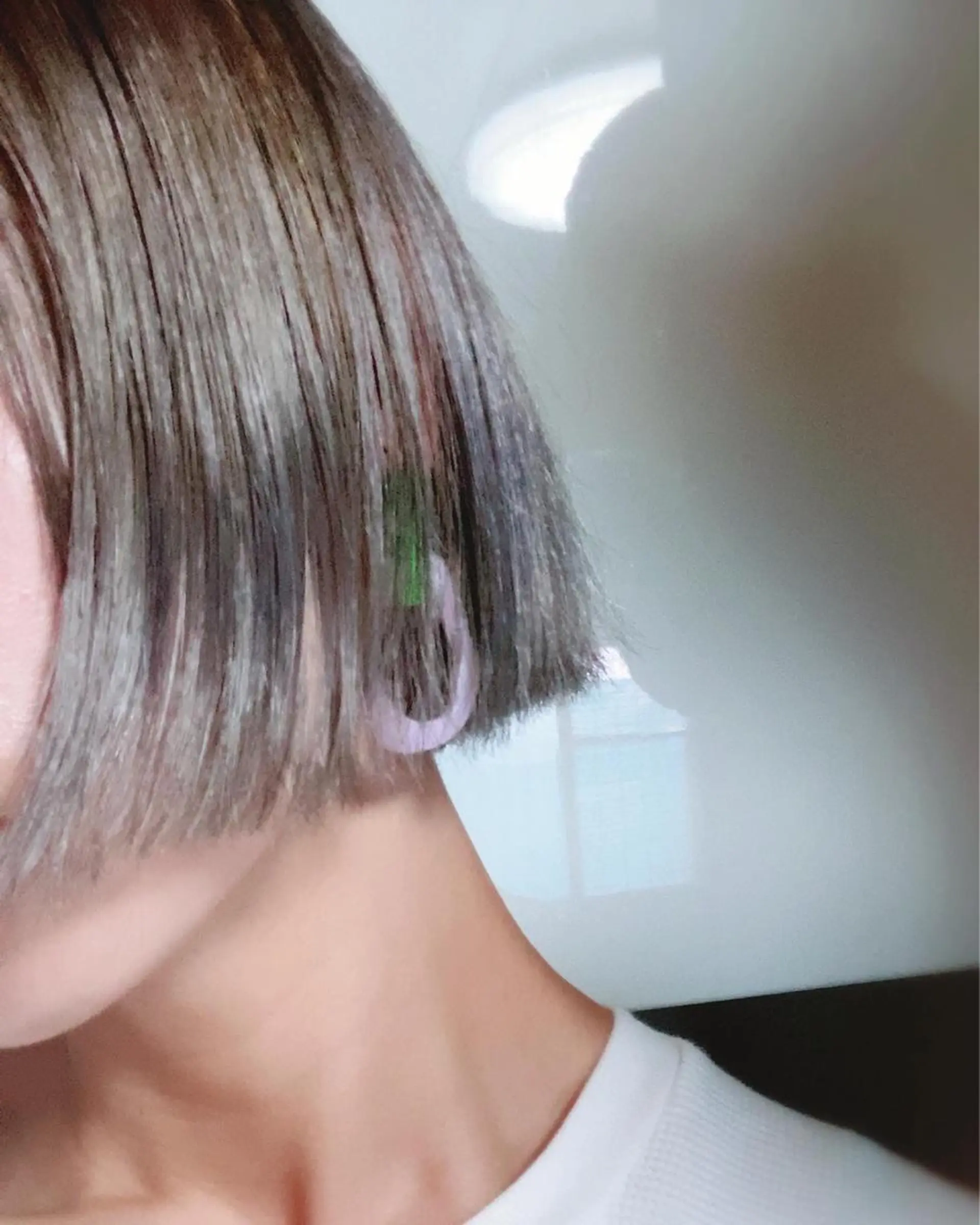 ショート 酸性ストレート 林 エリのヘアスタイル