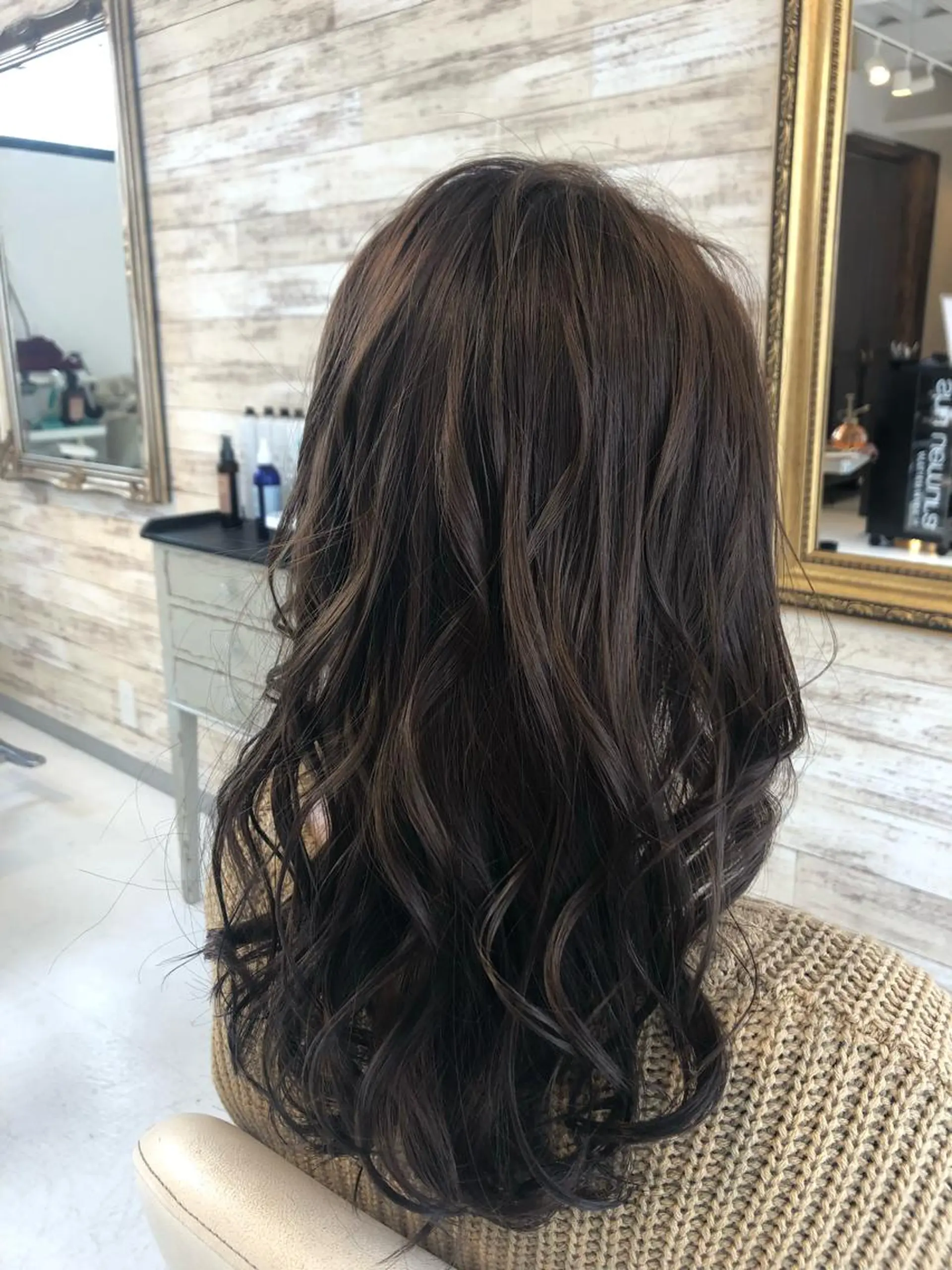 ミディアム カラー アッシュ ブルーカラー ブルーアッシュ MARDI GRAS 蘭丸のヘアスタイル