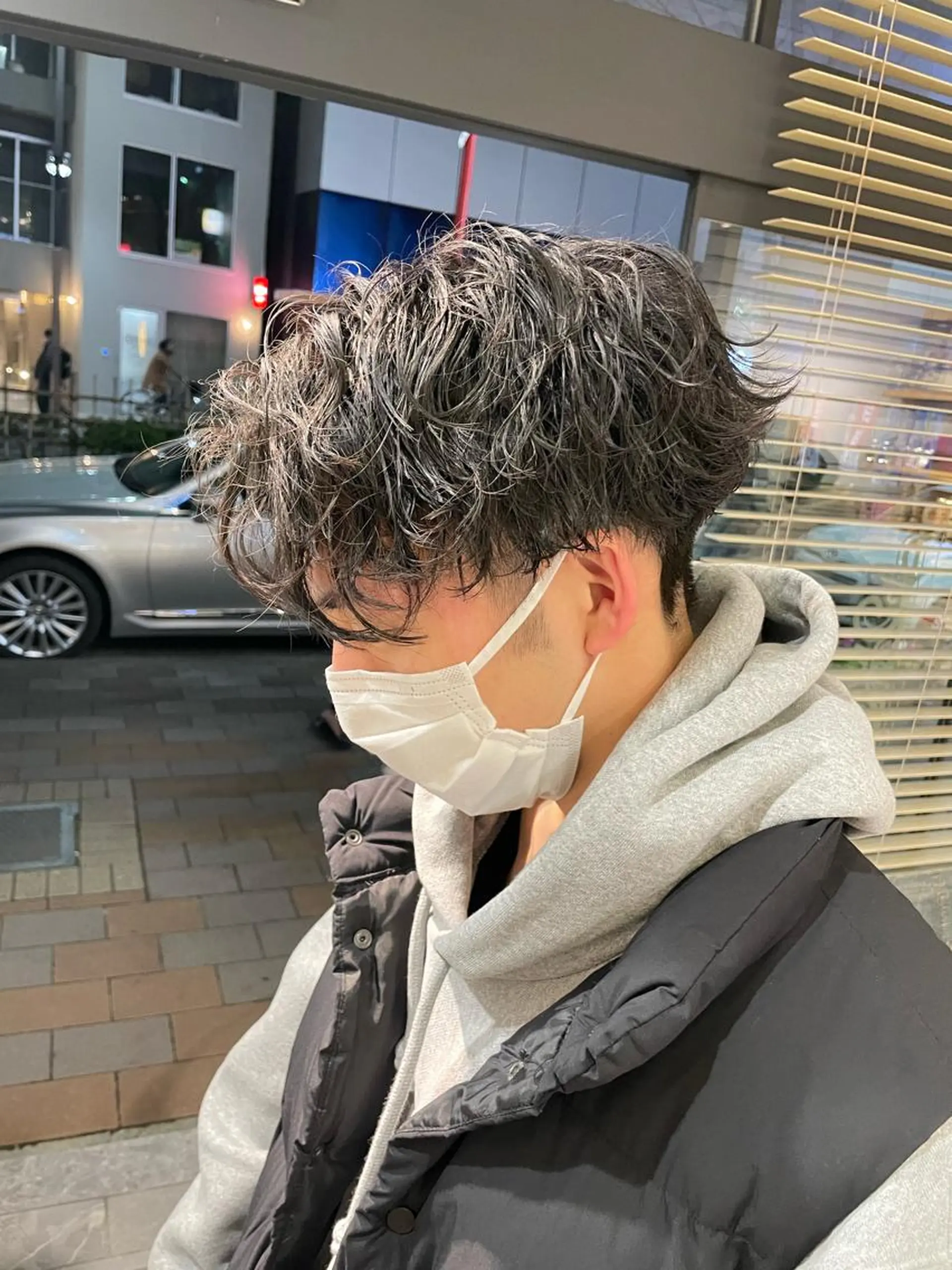メンズ メンズブリーチ フェードカット メンズインナーカラー マッシュ メンズパーマ 大宮/メンズパーマ 関勇也のヘアスタイル