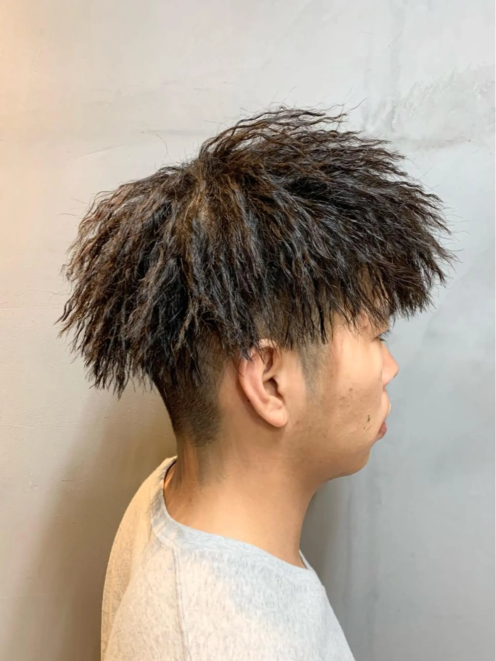 ミディアム パーマ 山口 JUNPEIのヘアスタイル
