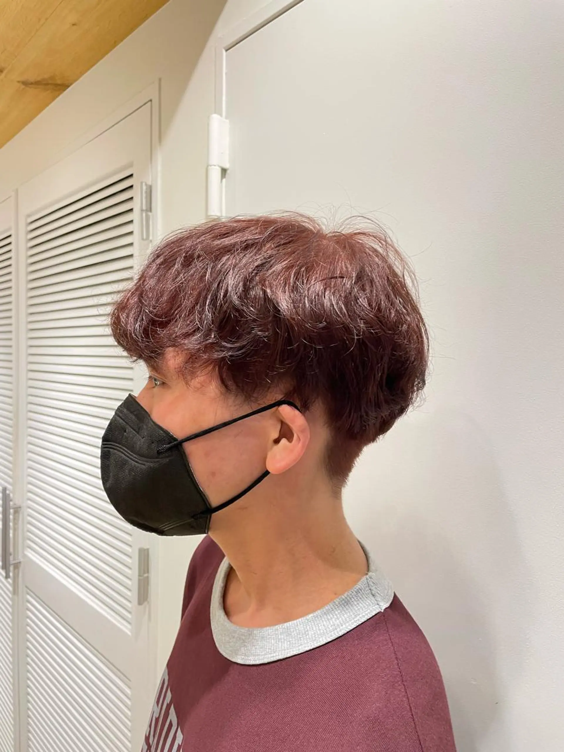 ショート カラー パーマ ヘアアレンジ メンズ メンズバレイヤージュ メンズブリーチ メンズハイライト メンズインナーカラー メンズパーマ 新宿　副店長 新井彩斗のヘアスタイル