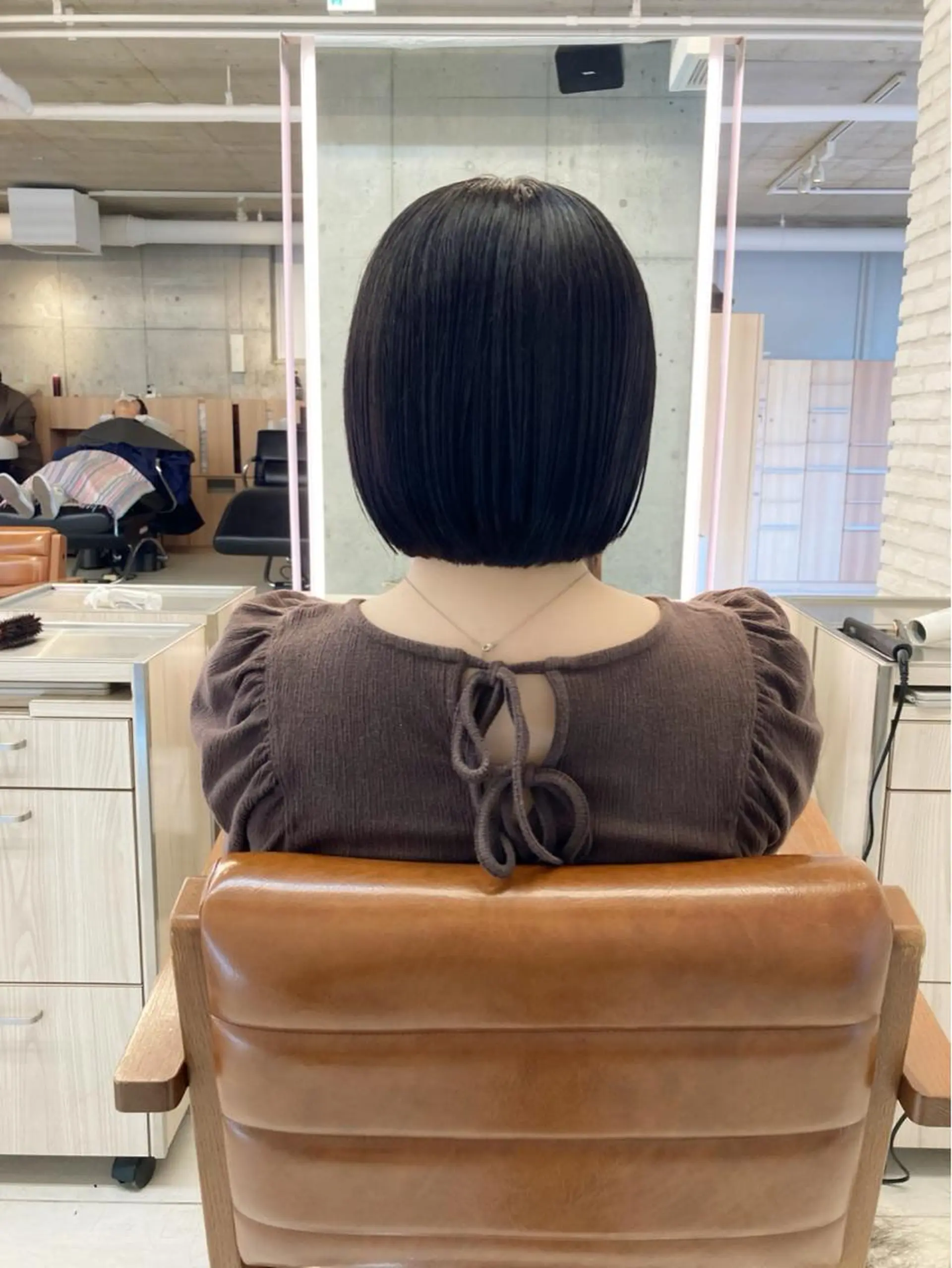 ショート 💎ボブ/似合わせの 達人/縮毛矯正/畔上のヘアスタイル