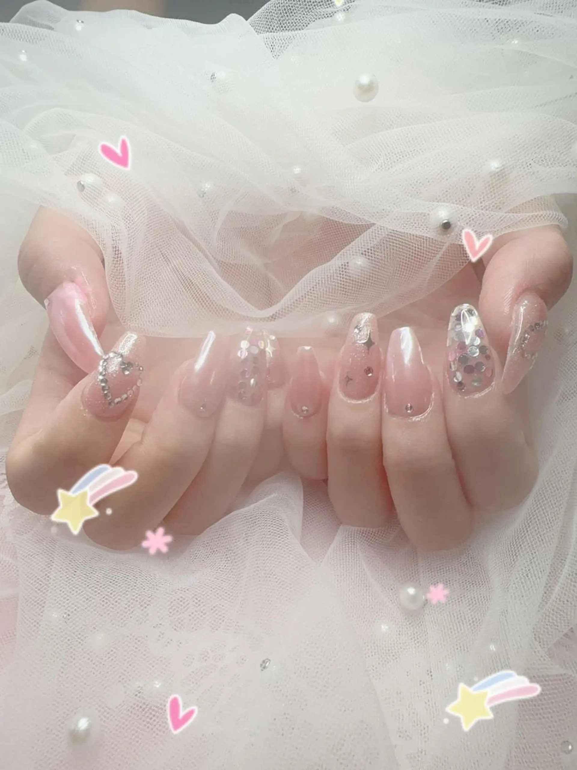 ネイル ハンドネイル 🎀シズカ nail🎀のネイルデザイン