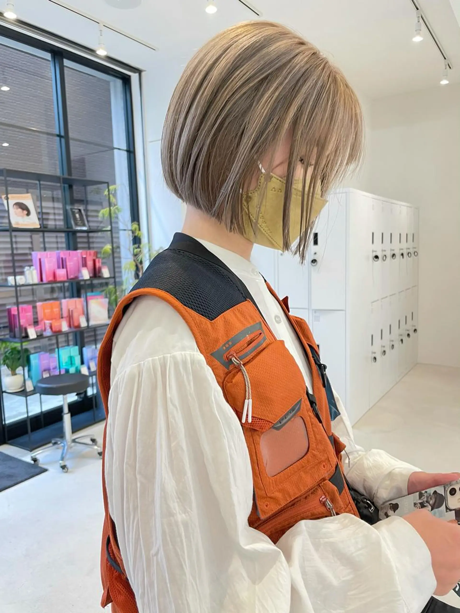 ショート GO TODAY SHAiRE SALON 梅田NU茶屋町店所属・今村彩巴 ボブ/ストレートのヘアスタイル