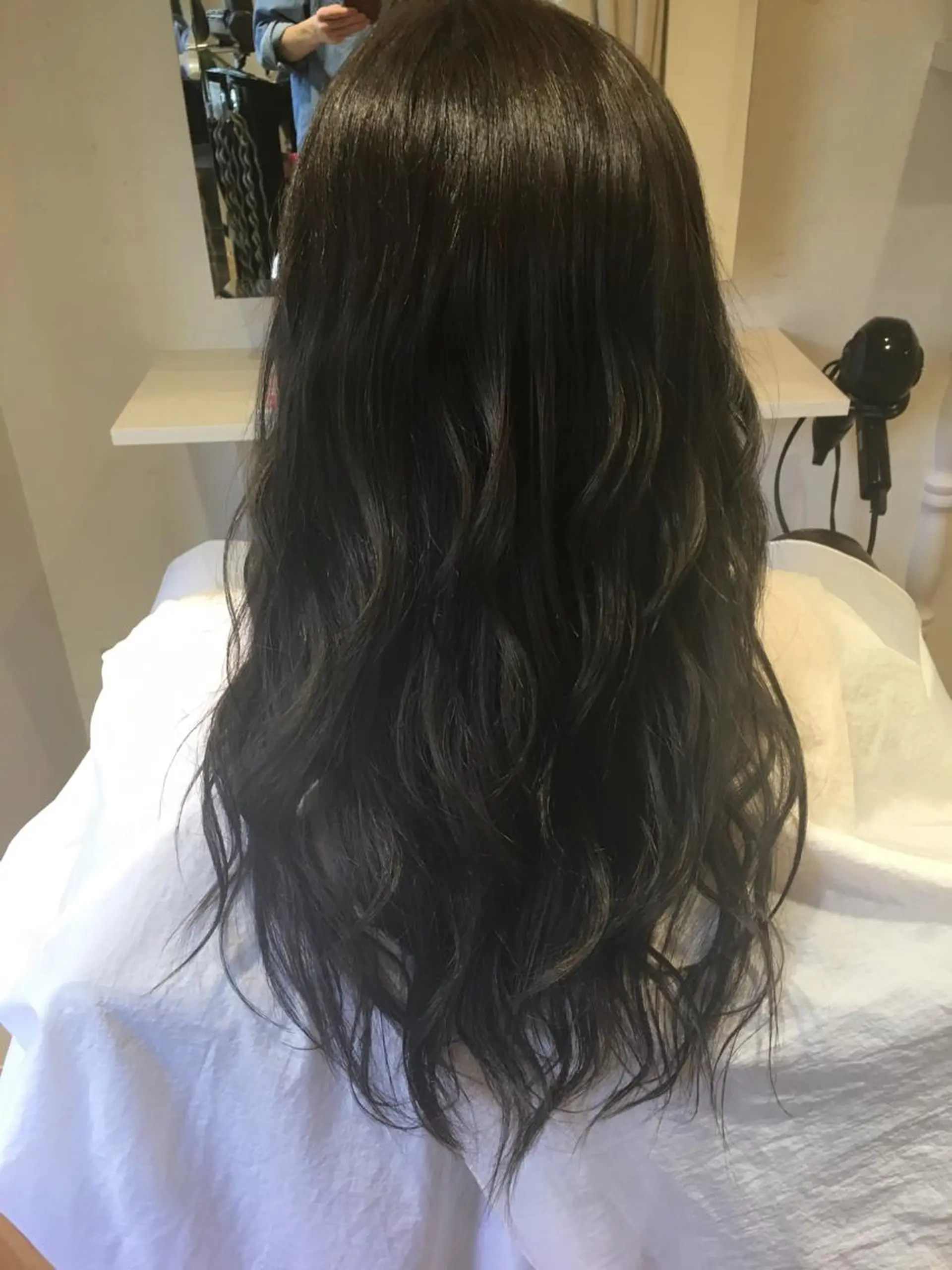 ロング カラー 長江 諒のヘアスタイル