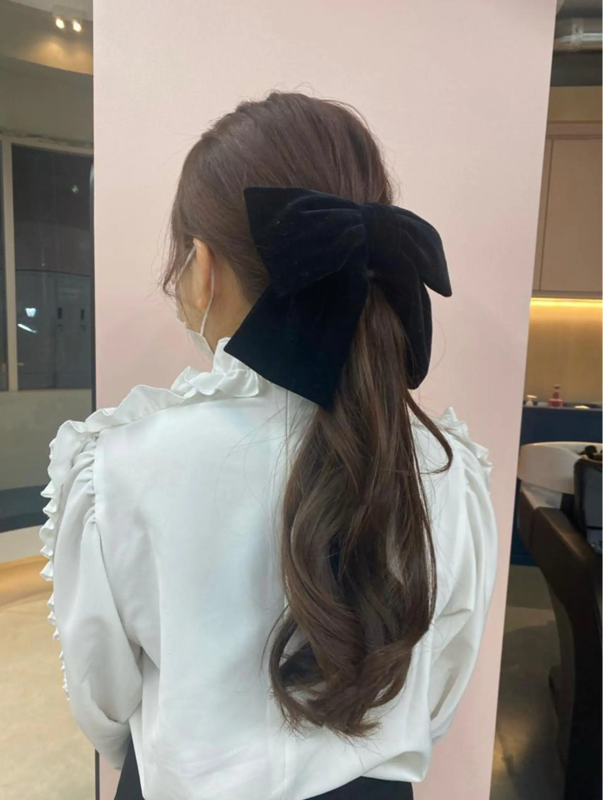 ロング カラー 韓国girly hikariのヘアスタイル