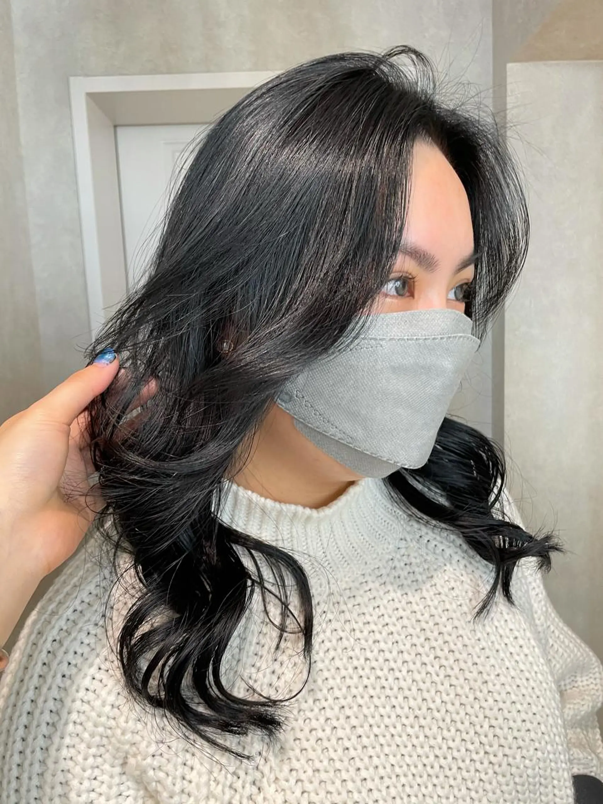 ロング カラー アッシュ 透明感カラー ヘアカラー ナチュラル透明感🌱 小山美樹子のヘアスタイル