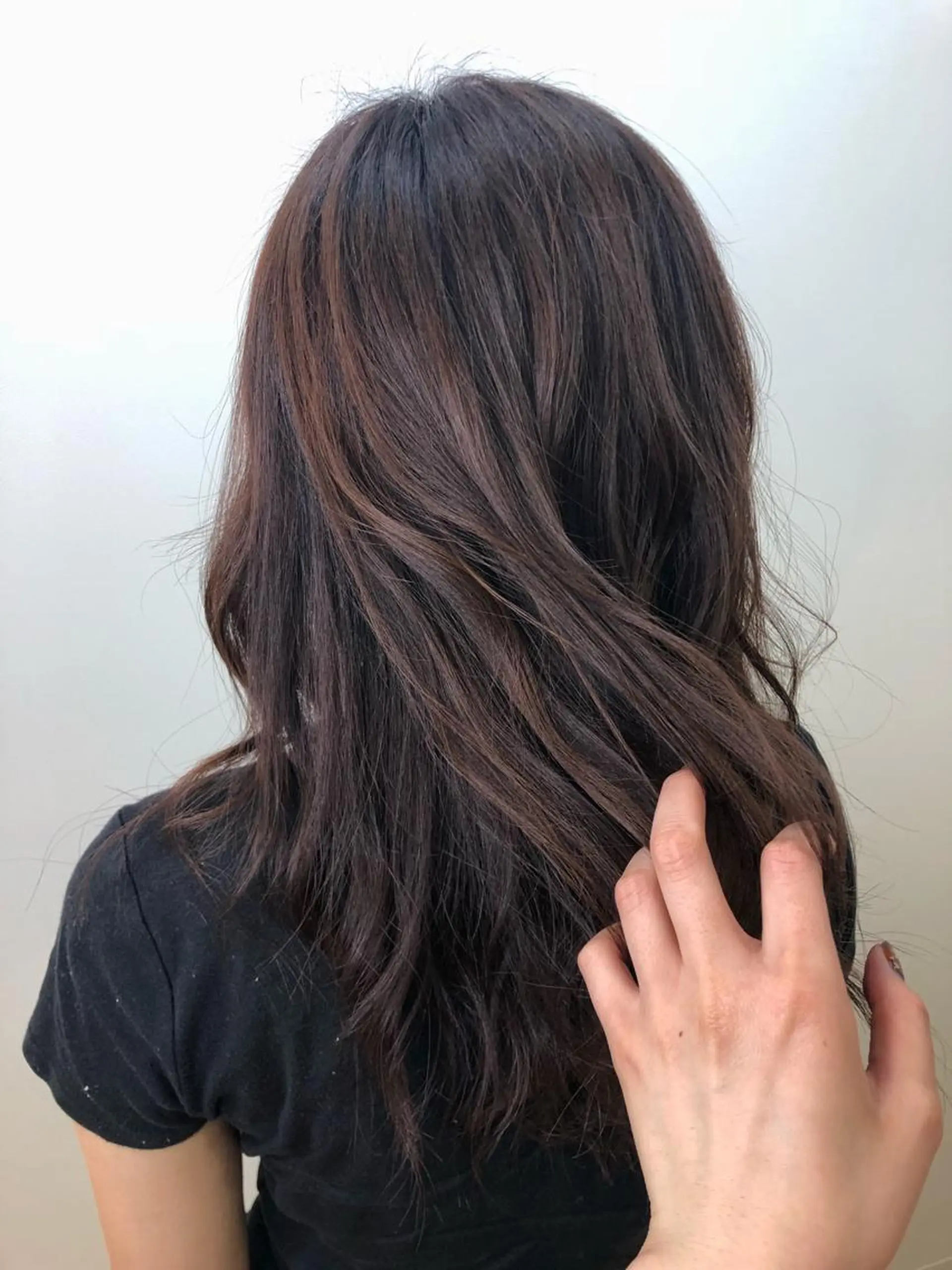 ロング カラー 齋藤 らいのヘアスタイル