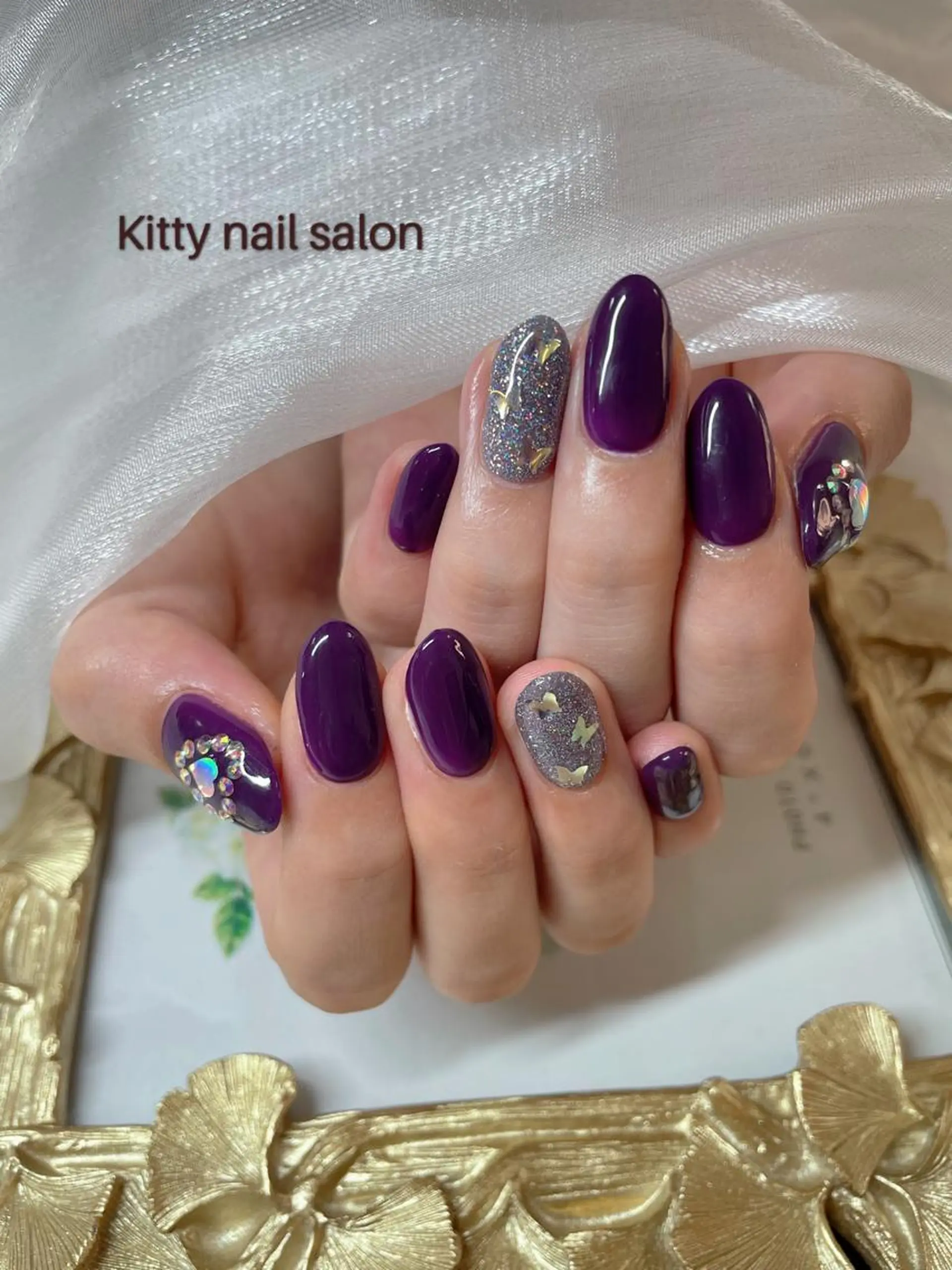 ネイル ハンドネイル kitty nail salonのネイルデザイン