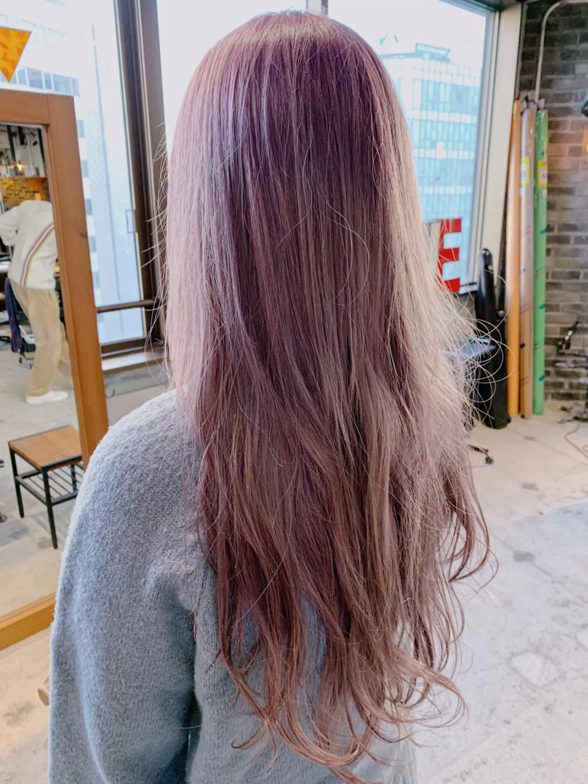 ロング カラー ヘアカラー トリートメント 代表 中島貴志のヘアスタイル