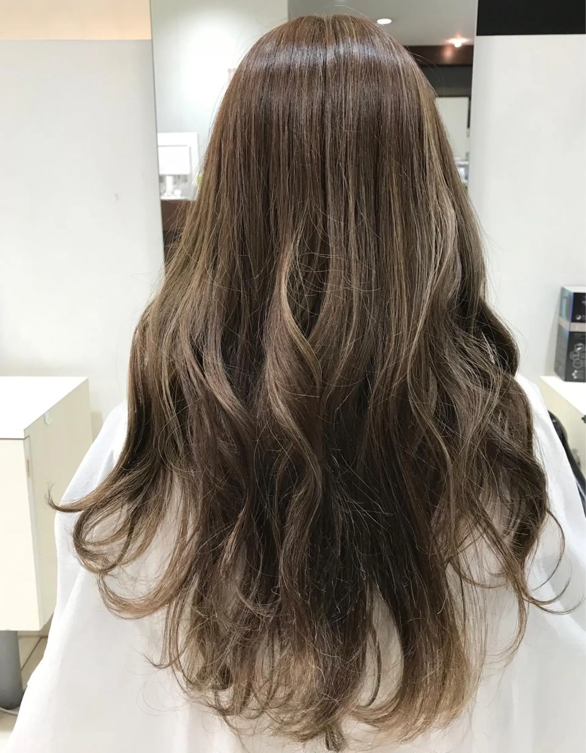 ロング カラー アッシュ ハイライトカラー オレンジ ハイライト ケンジアネッタ Men'sのヘアスタイル