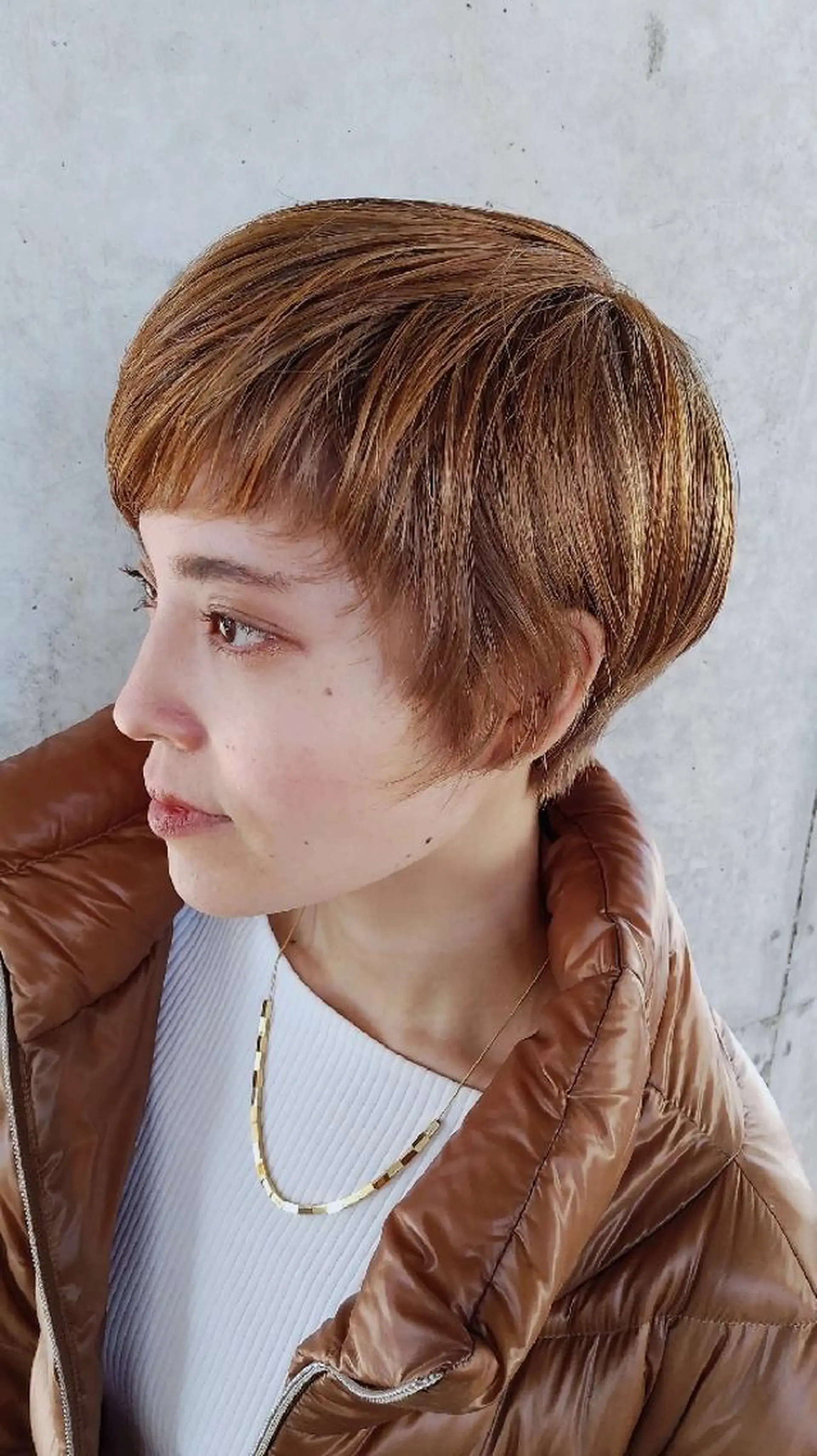 ショート メゾンブランアヴェダ所属・ホリウチ ユキエのヘアスタイル