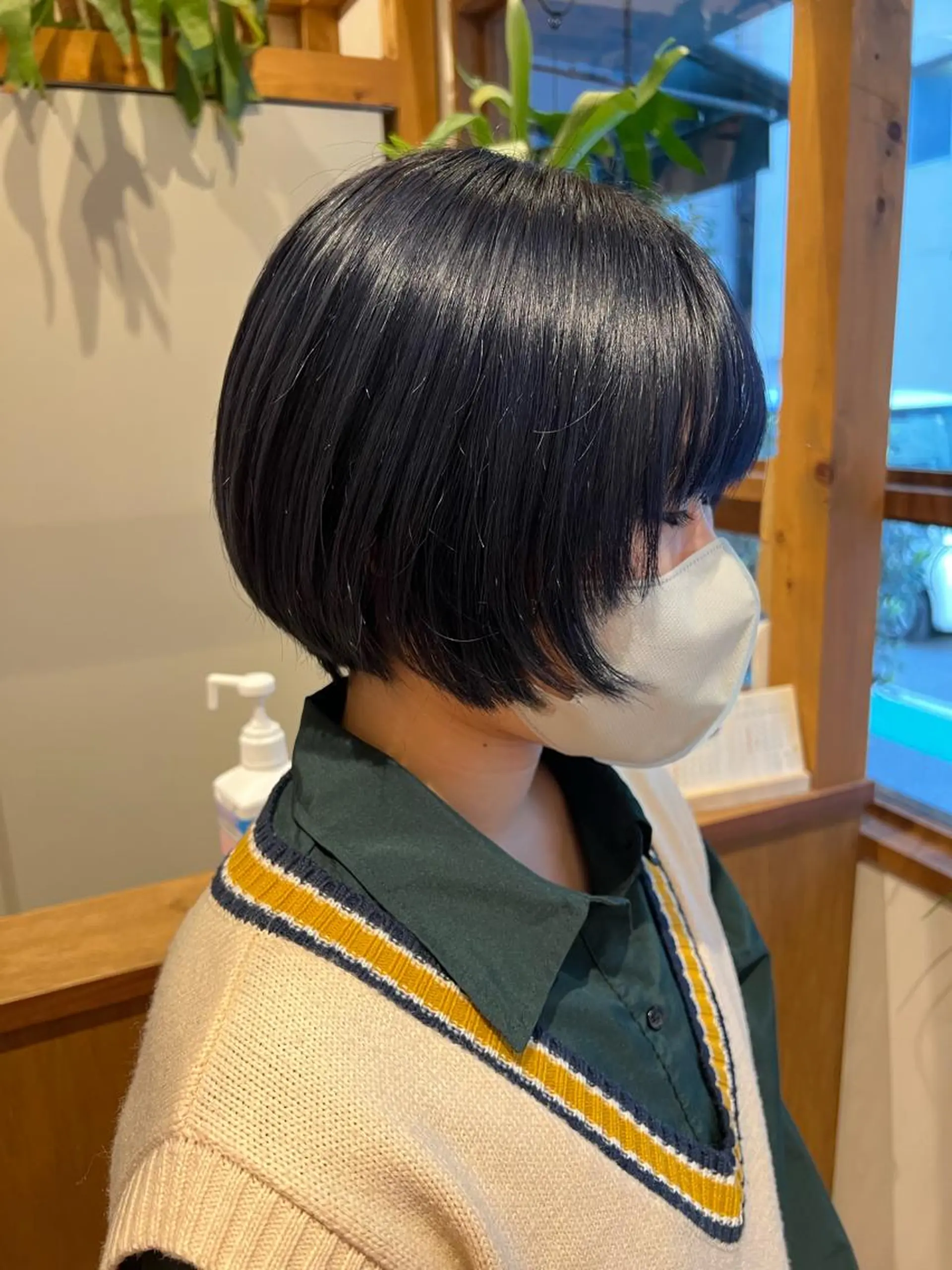 ショート カット パーマ トリートメント ENIF　大島 芽生のヘアスタイル