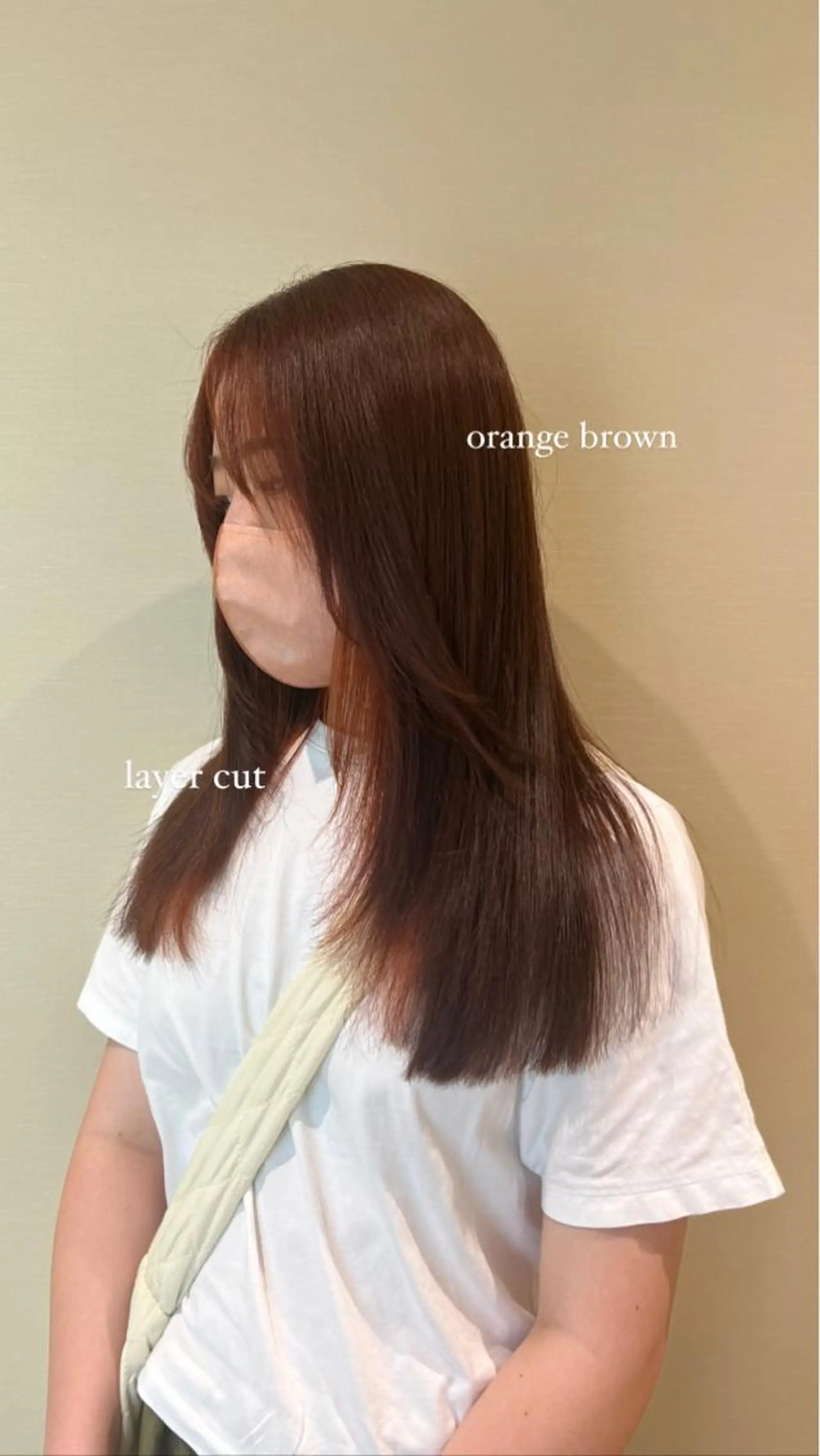 ロング カラー カット ヘアカラー トレンドヘア /mina♡のヘアスタイル