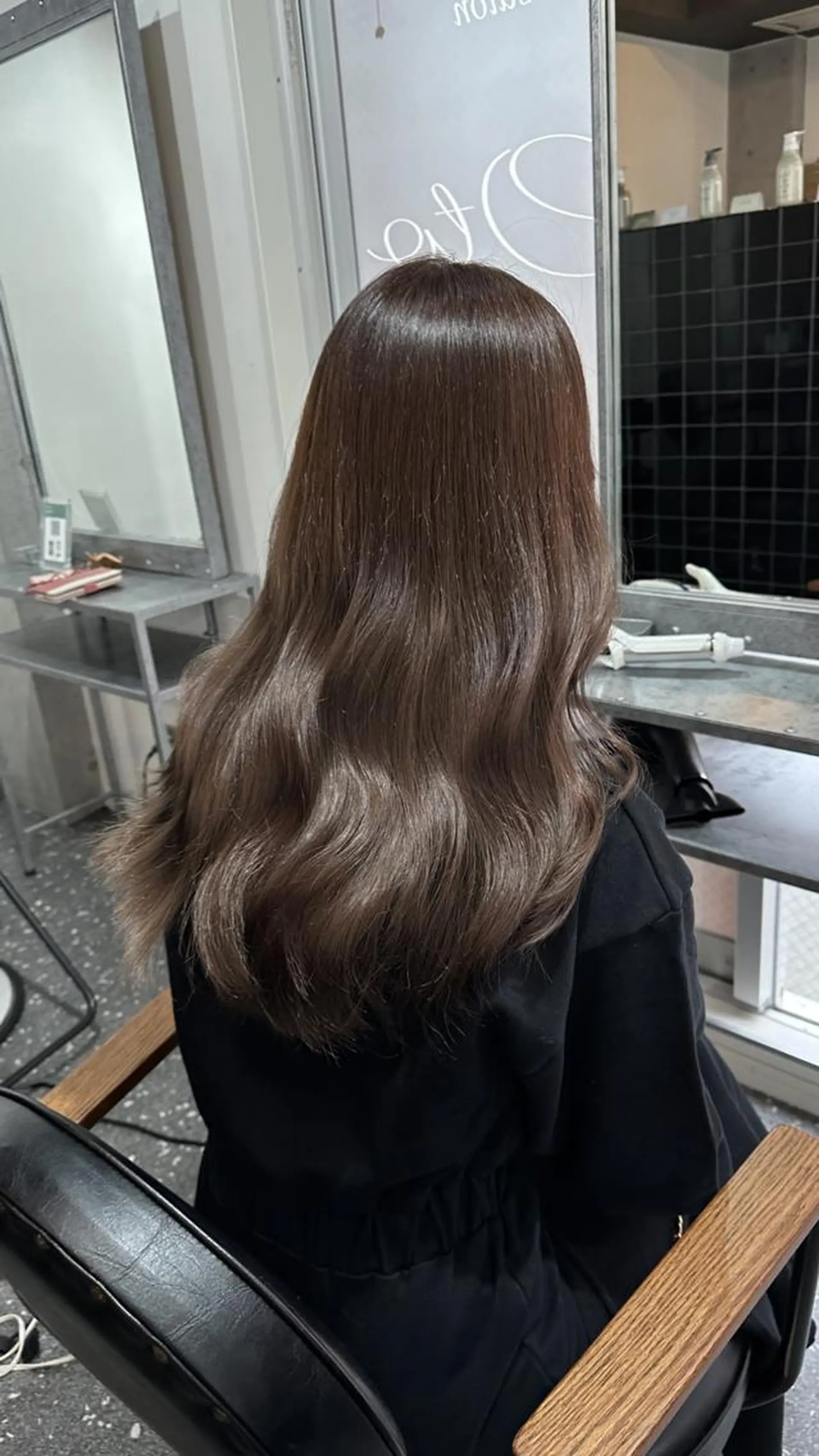 ロング カット ヘアカラー 透明感✨ SAKIのヘアスタイル