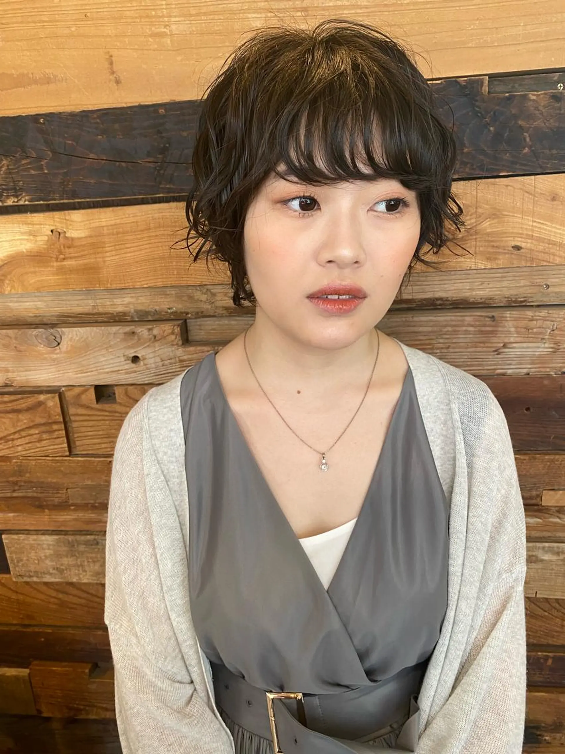 ショート ハンサムショート ショートヘア カット ヘアカラー 白井 雅美のヘアスタイル