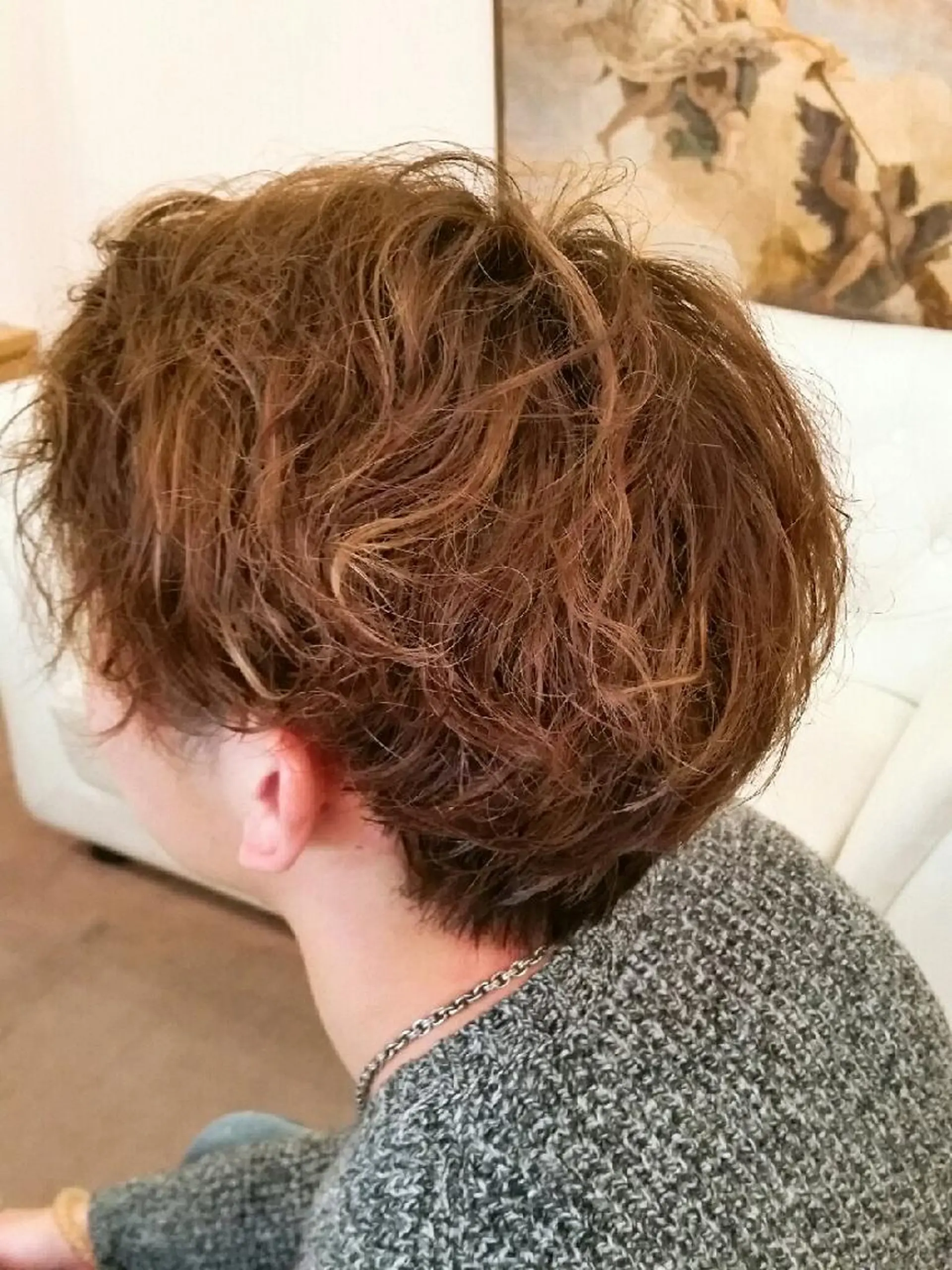 パーマ メンズ メンズパーマ EMANON名古屋所属・美谷添（ミヤゾエ） まどか大人ヘアサロンのヘアスタイル