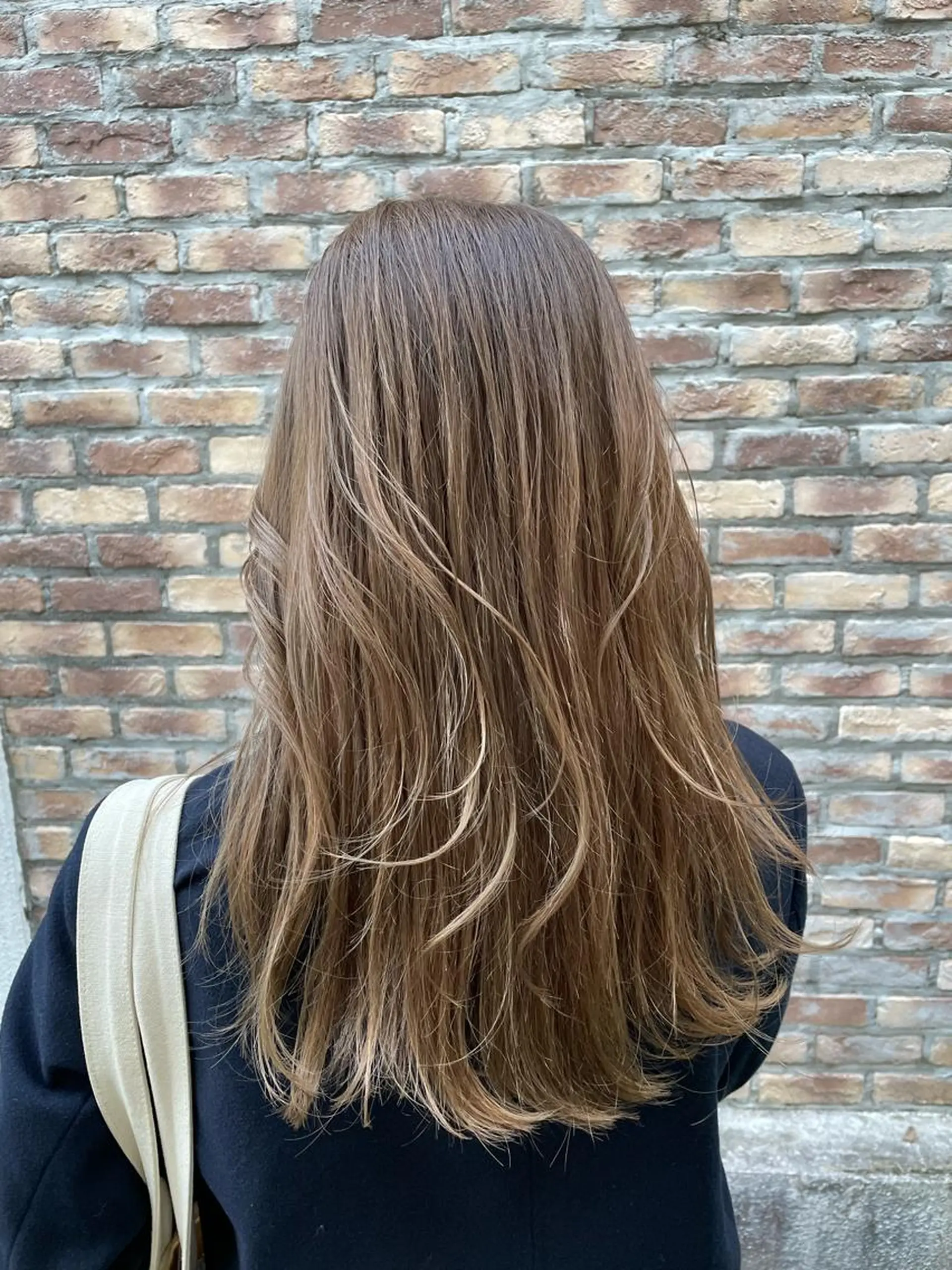 ロング カラー ヘアカラー トリートメント ながこ /透明感カラーのヘアスタイル