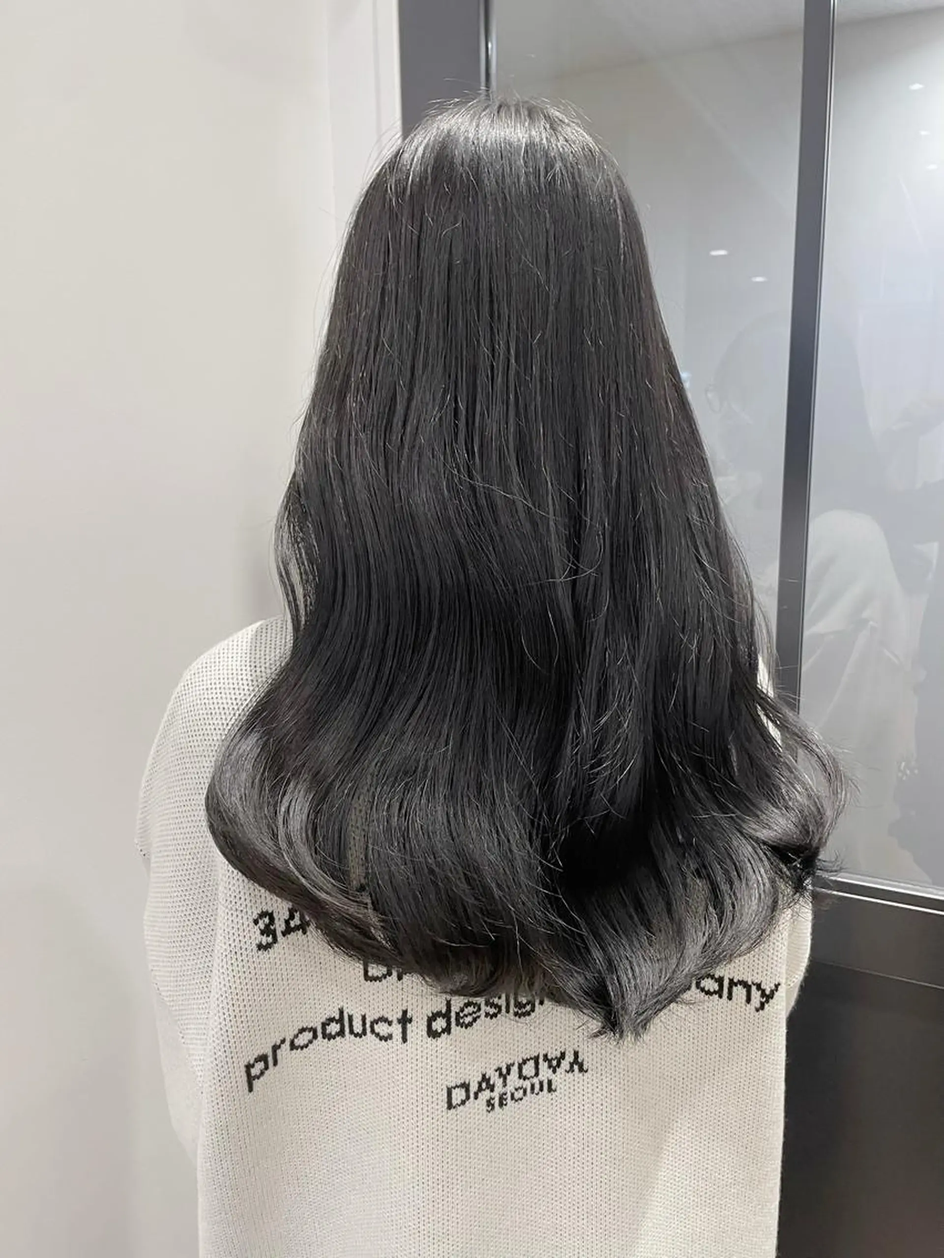 ロング カット ヘアカラー トリートメント 韓国ヘア🤍 慎之介のヘアスタイル