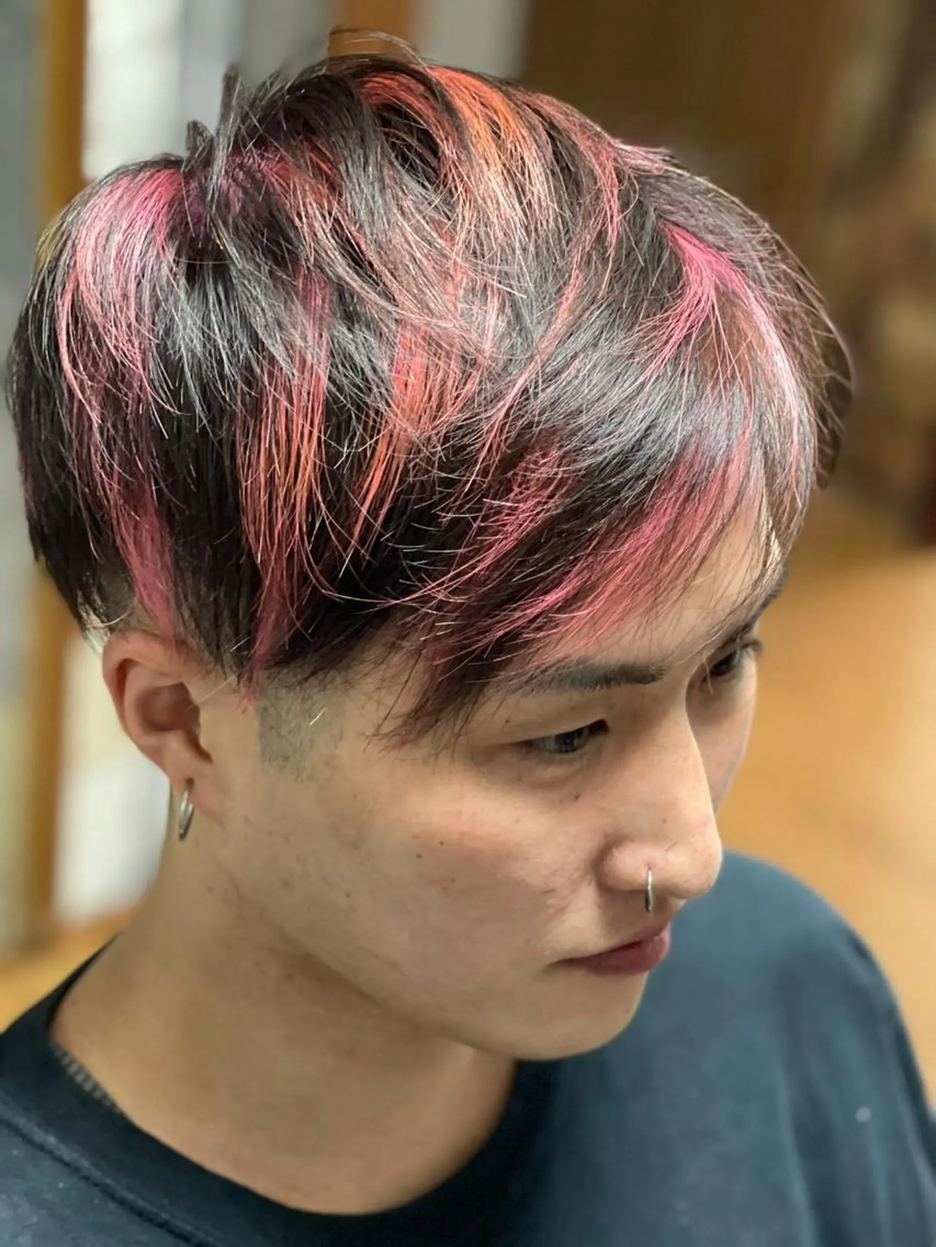 カラー メンズ メンズハイライト ハイライトカラー カット ヘアカラー トリートメント spaski所属・メンズ特化型/永井 友貴のヘアスタイル