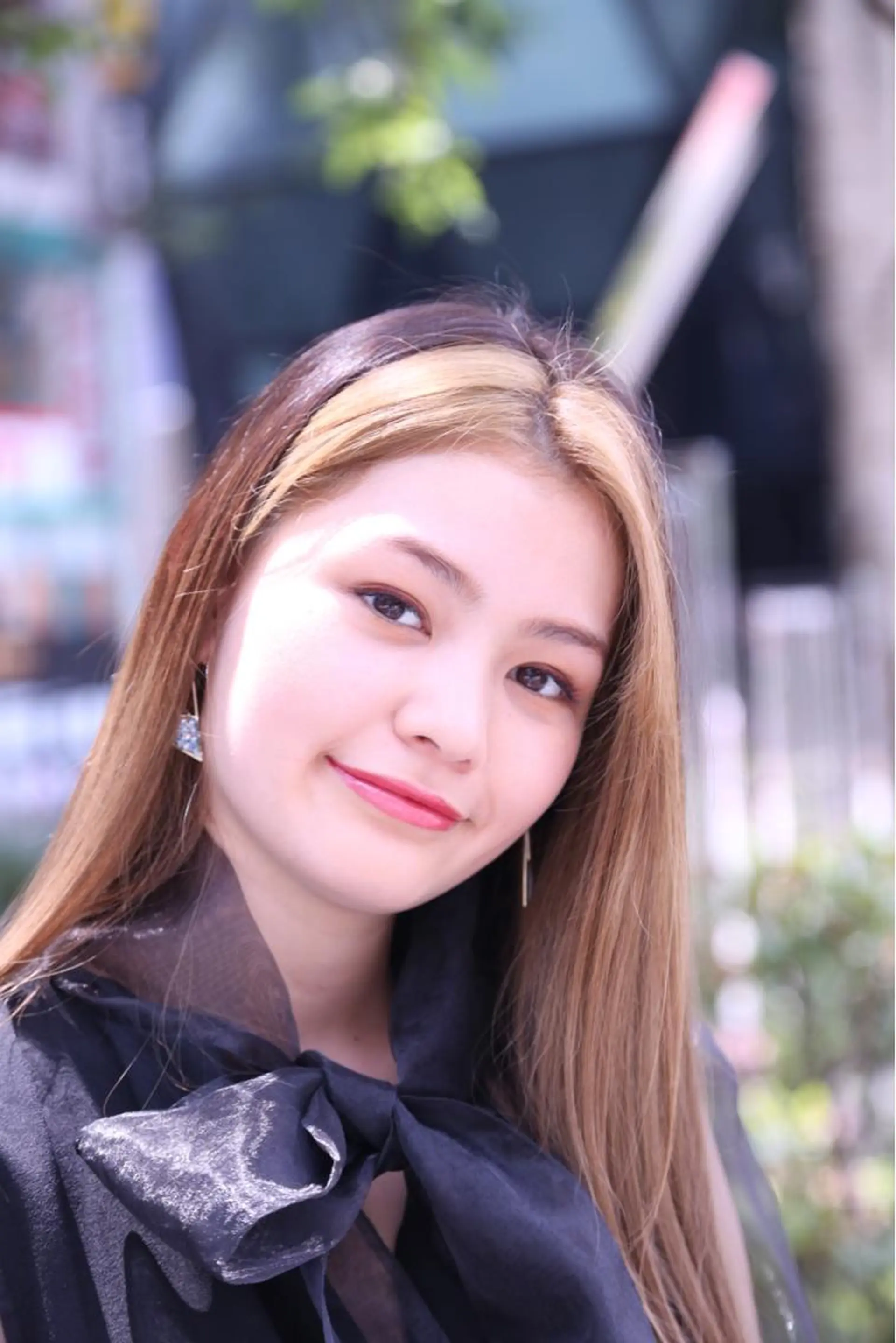 ロング カラー カット ヘアカラー トリートメント Ando Raycoのヘアスタイル