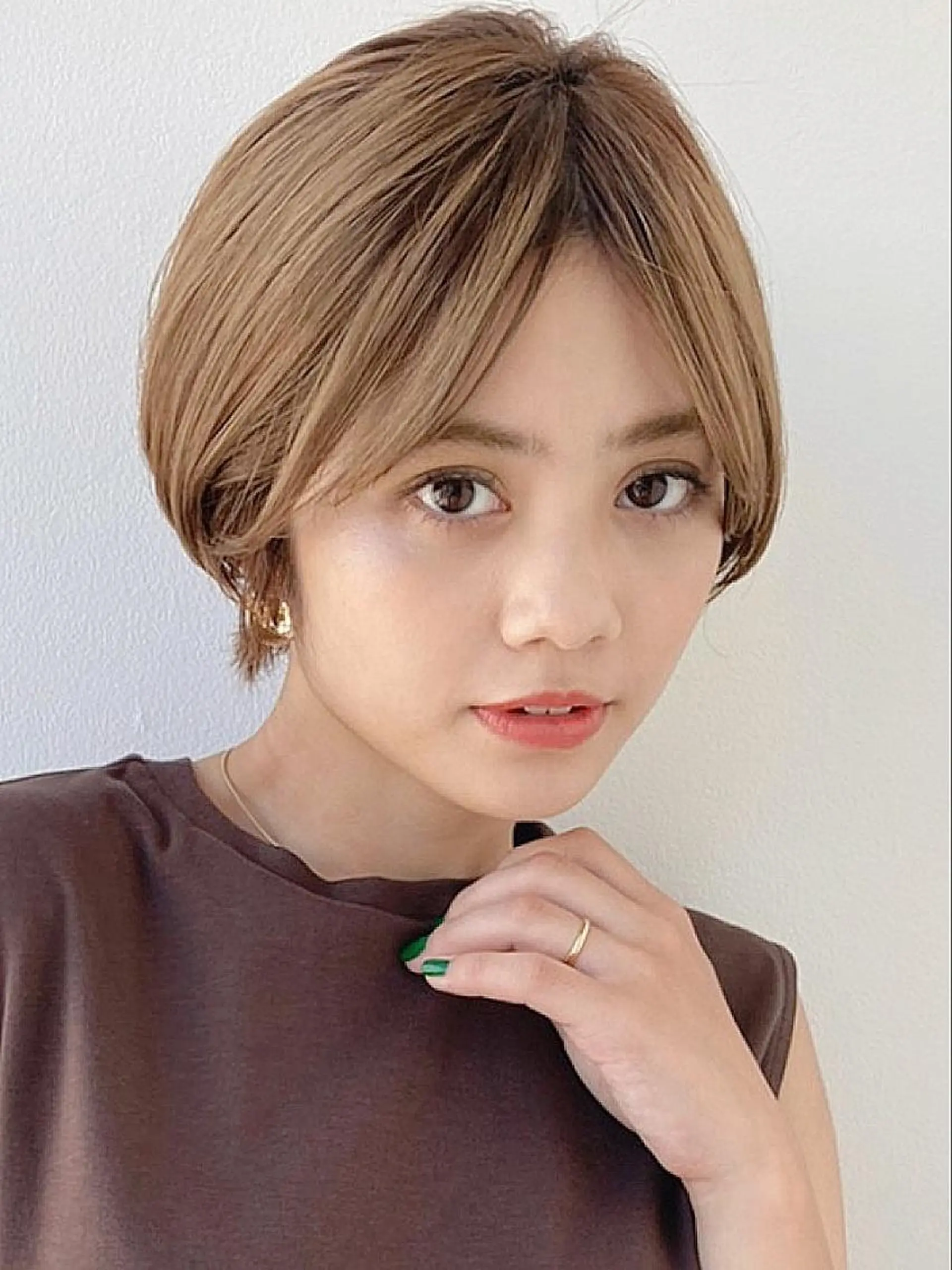 ショート カラー ヘアカラー トリートメント メンズ✨パーマ 大室雄基のヘアスタイル